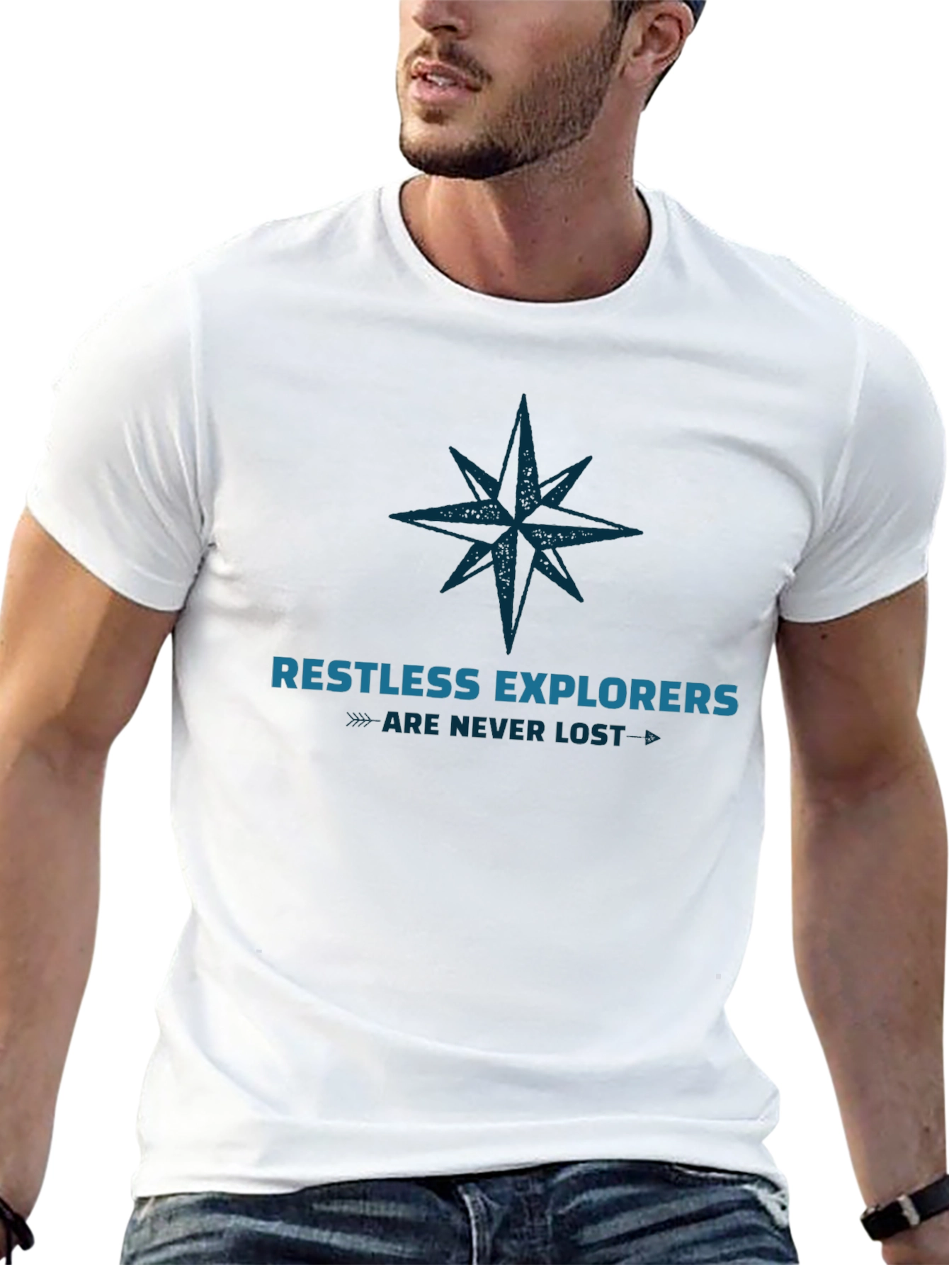 Restless Explorers T-Shirt - Adventure Awaits