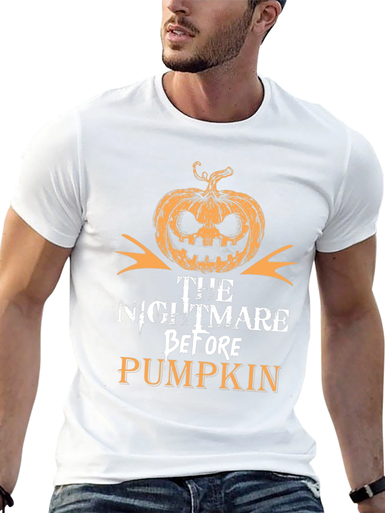 Nightmare Before Pumpkin Graphic T-Shirt