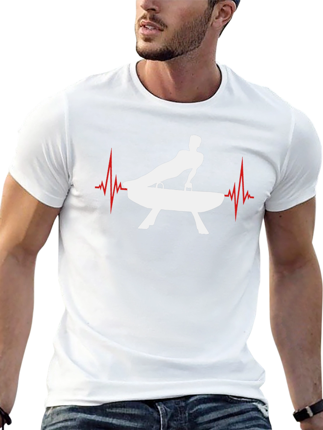 Gymnastics Heartbeat T-Shirt