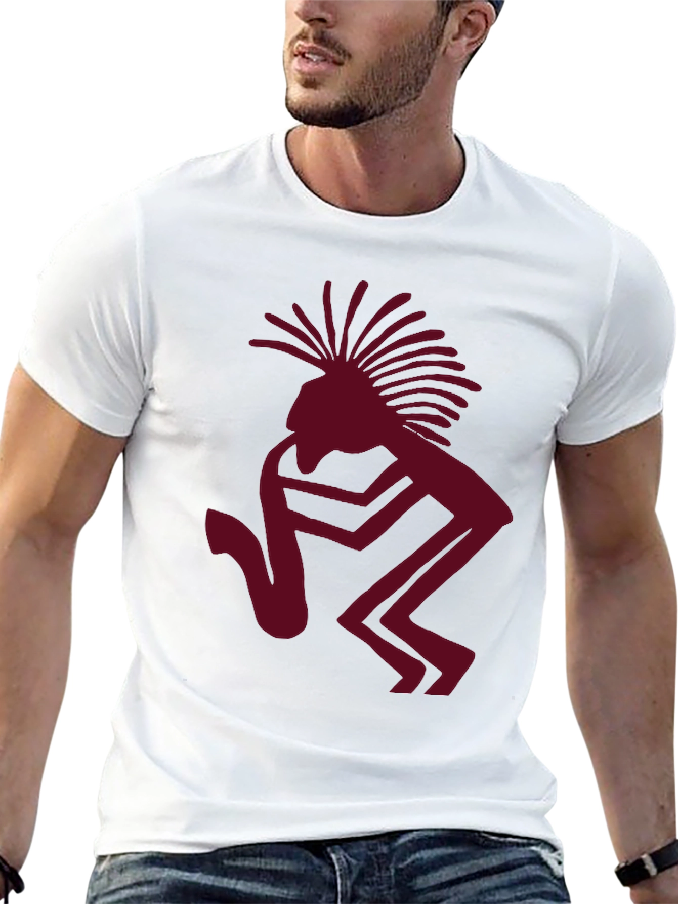 Kokopelli T-Shirt - Black Graphic Tee