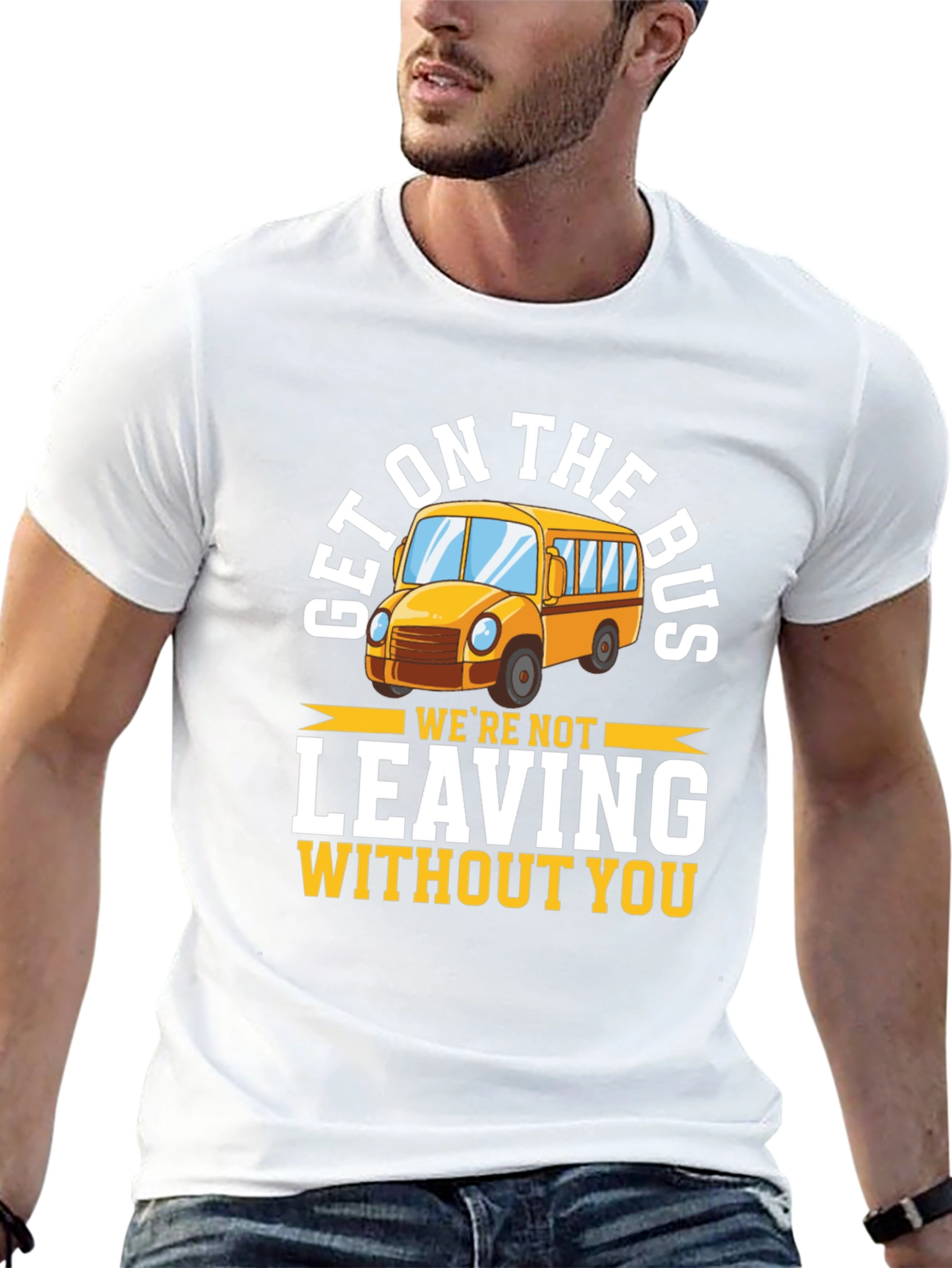 Get on the Bus Graphic T-Shirt