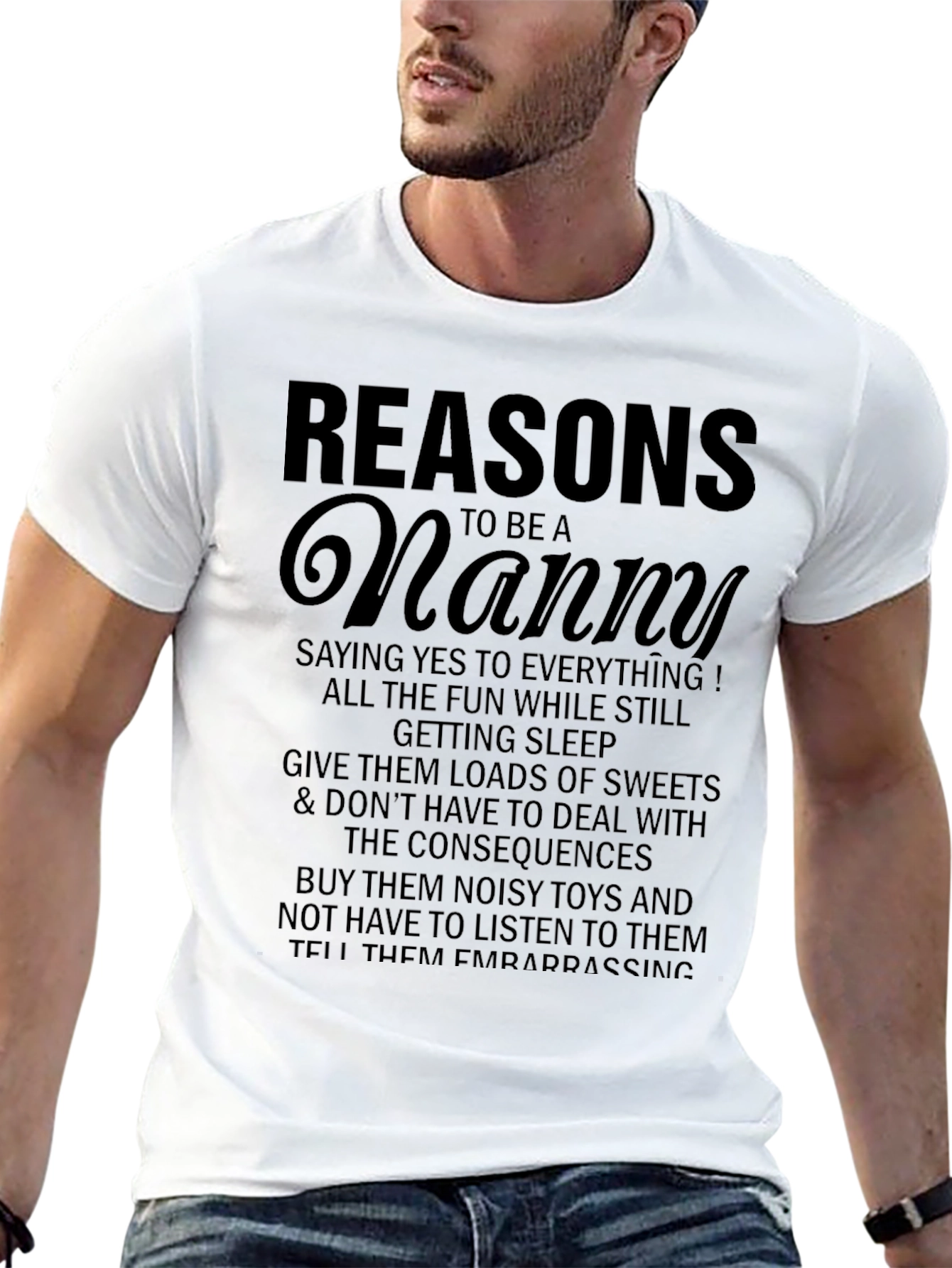 Reasons To Be A Nanny T-Shirt