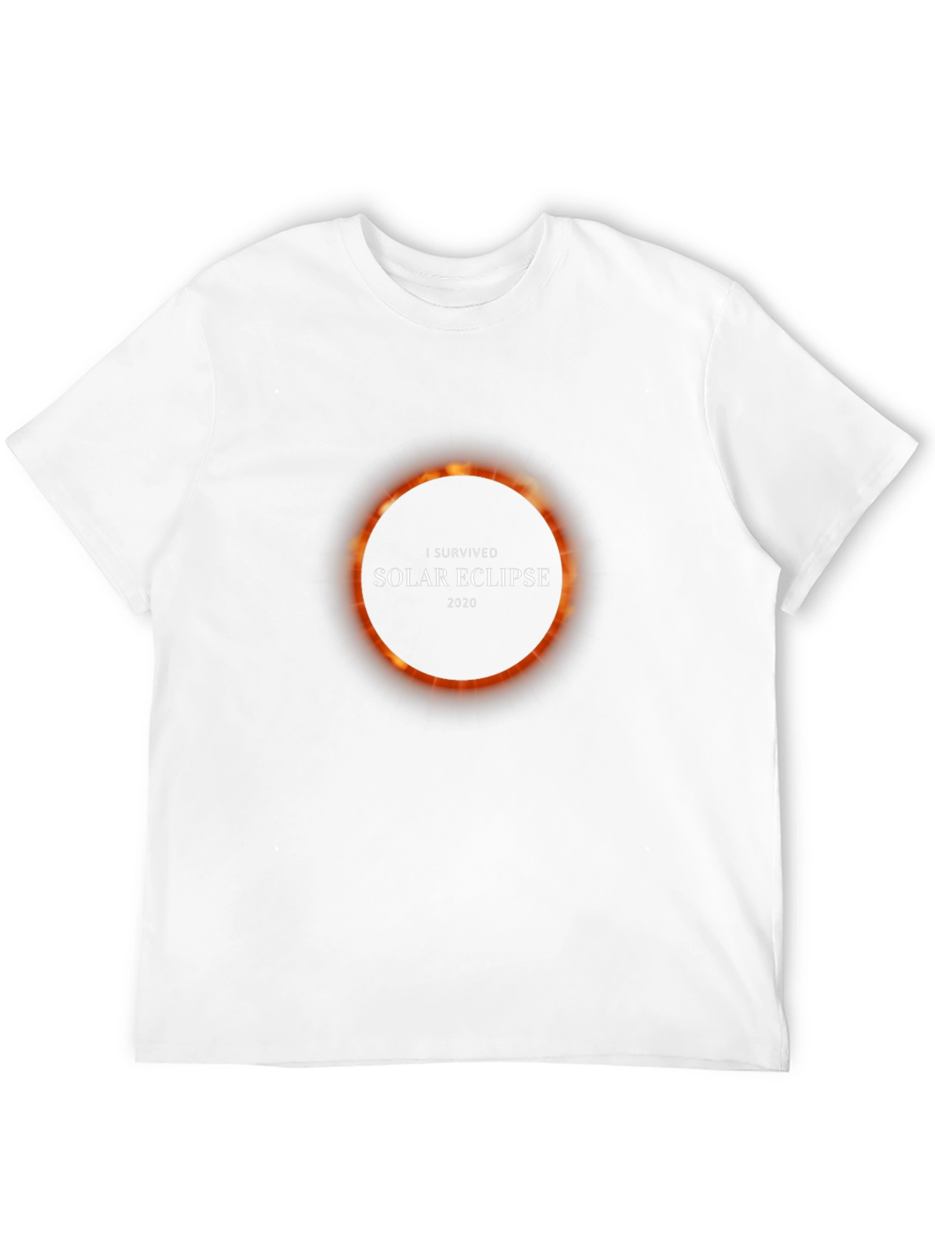 I Survived Solar Eclipse 2020 Black T-Shirt