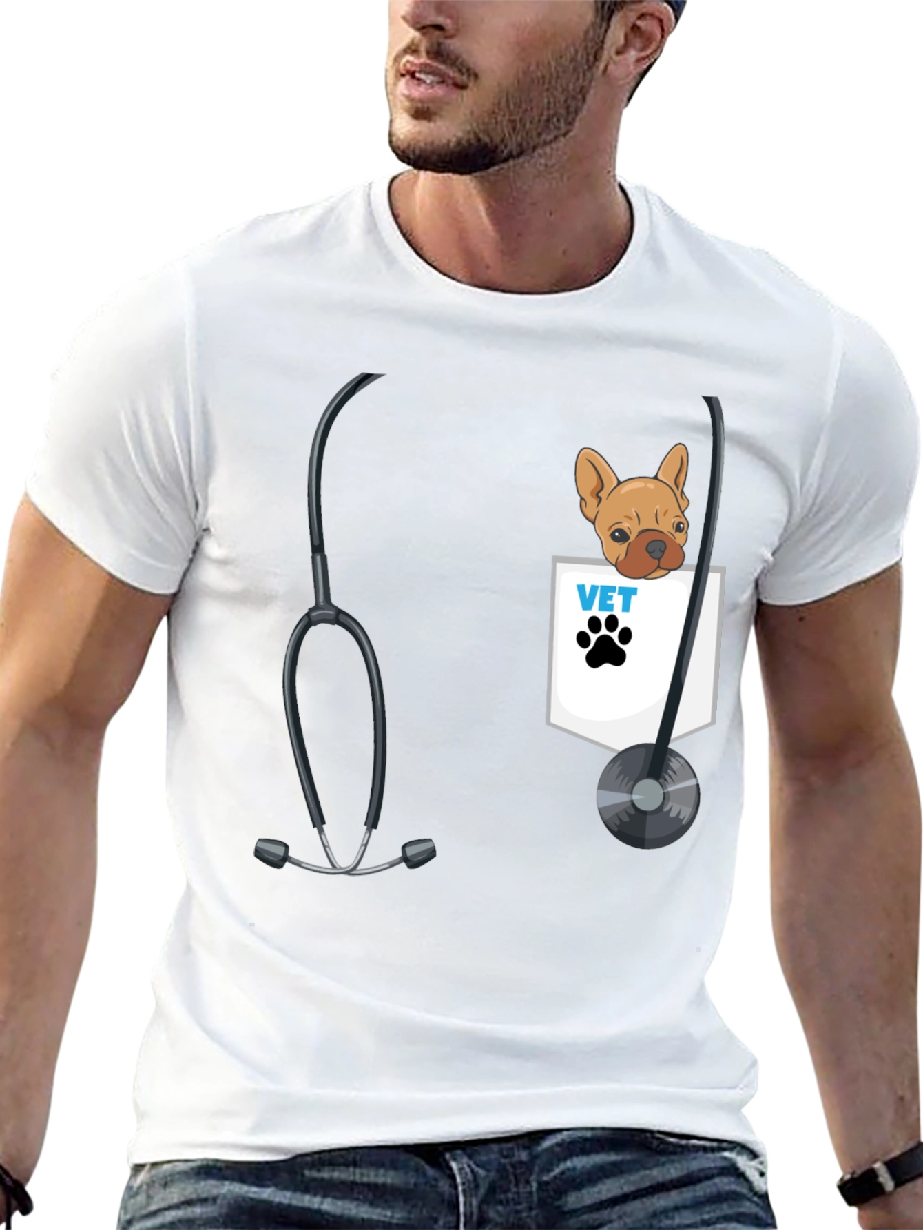 Vet Dog T-Shirt Animal Doctor Tee