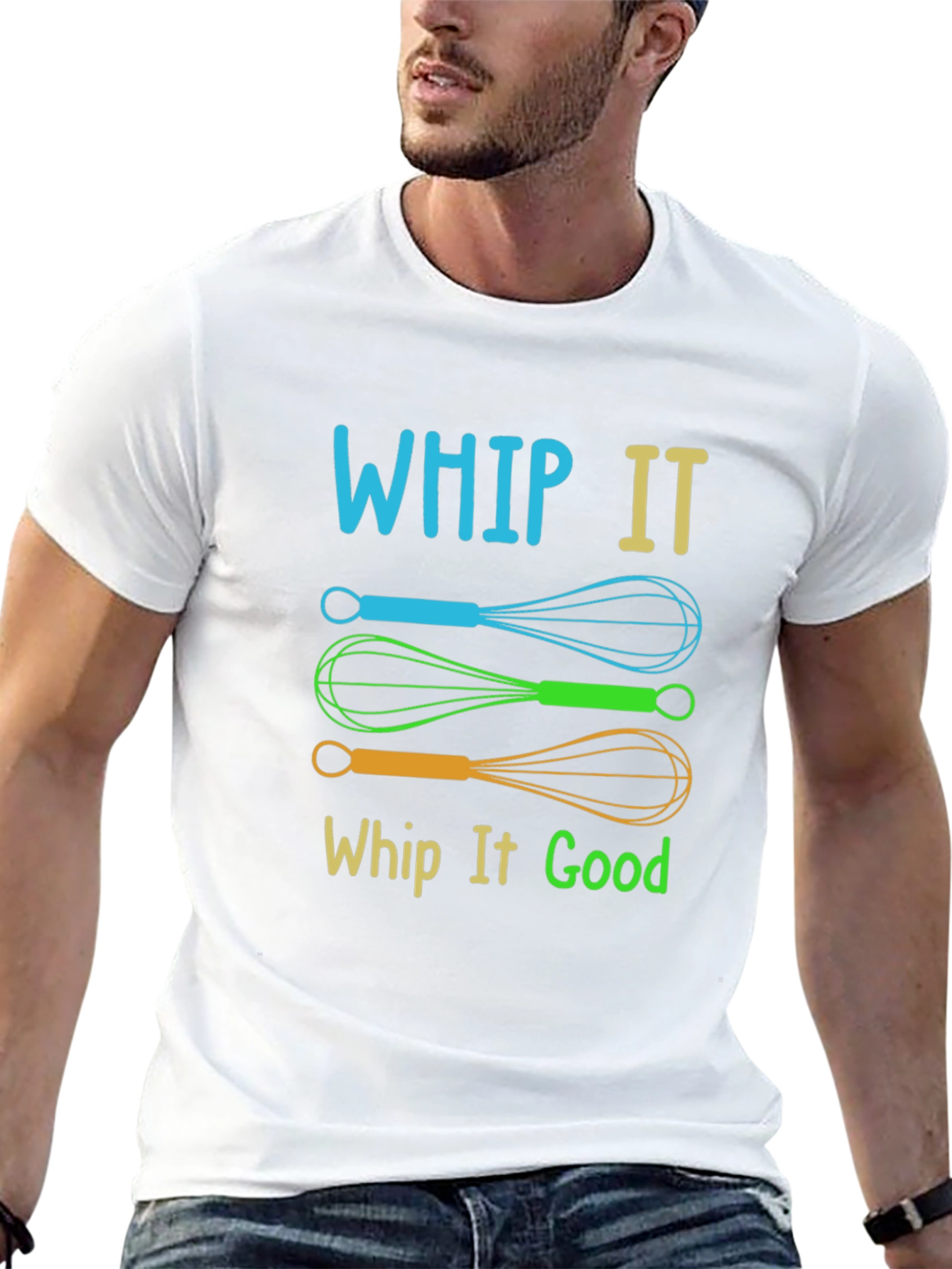 Whip It Good T-Shirt | Funky Kitchen Pun Tee