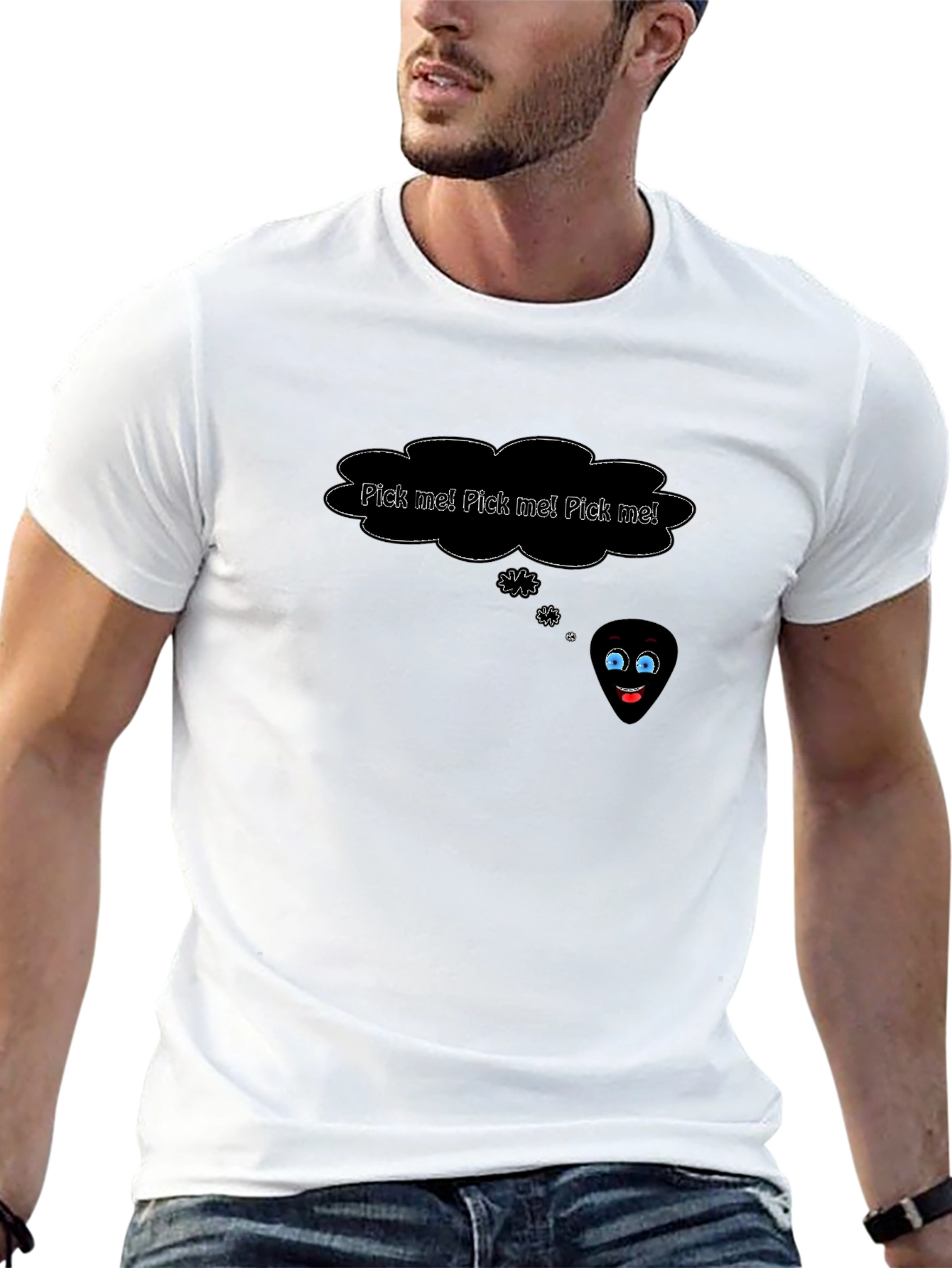 Pick Me Guitar Pick Tee - Music Lover Shirt