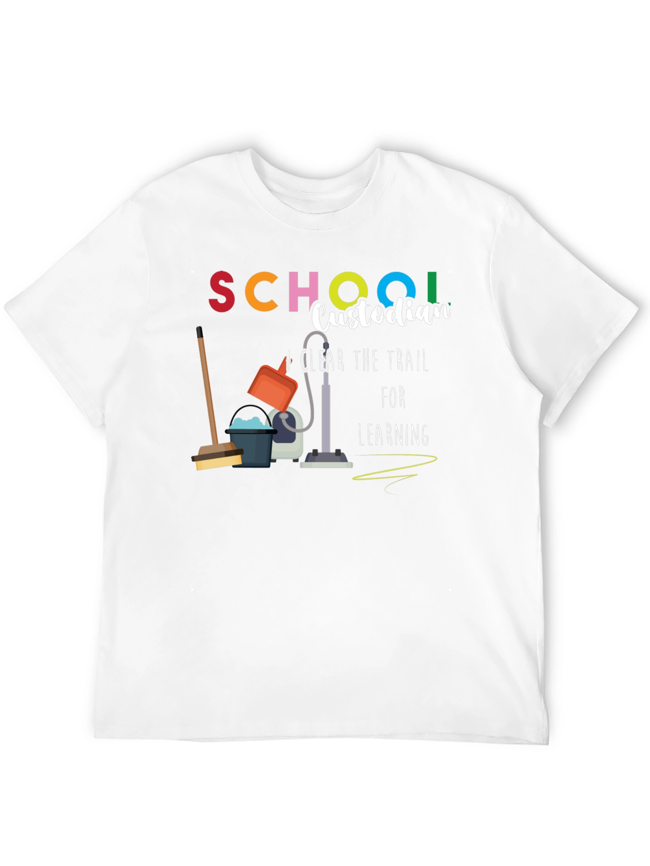 School Custodian Graphic T-Shirt