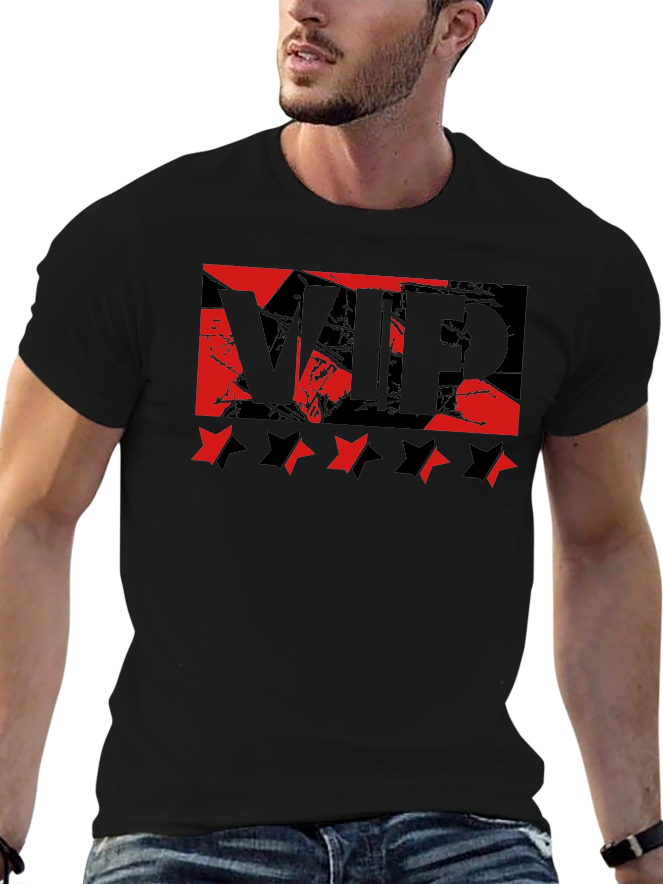 VIP T-Shirt - Five Star Design