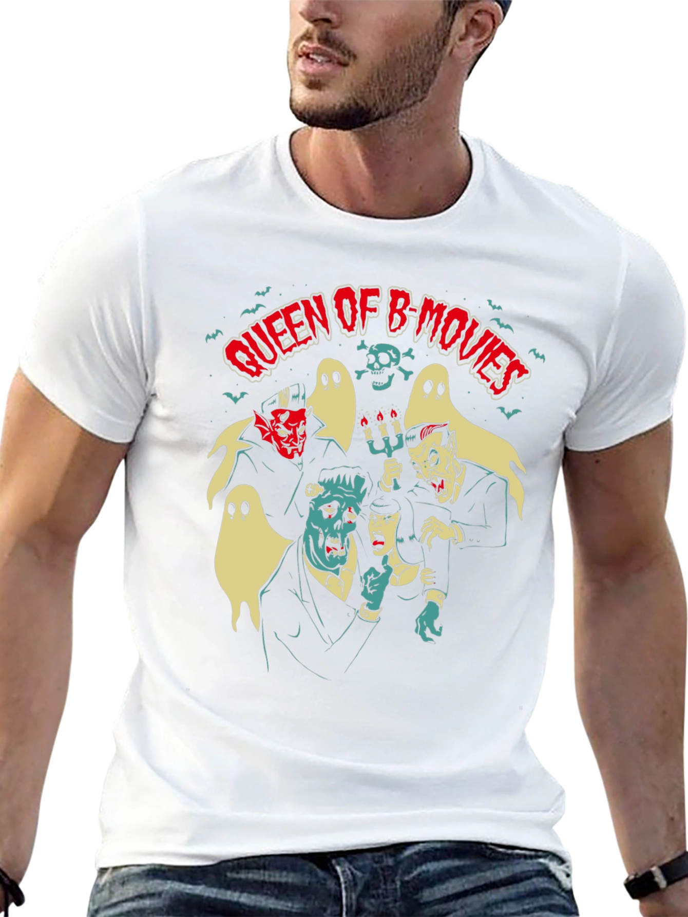 Queen of B-Movies Graphic Tee