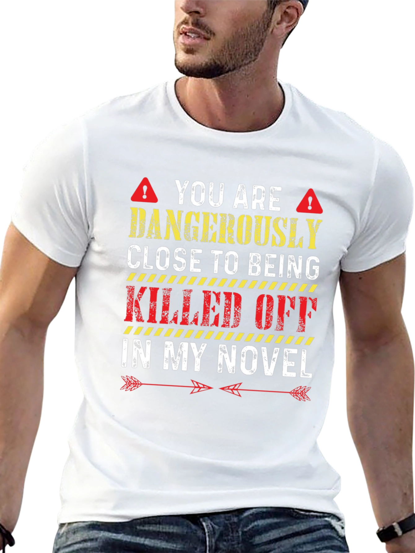 Dangerously Close to Being Killed Off Novel T-Shirt