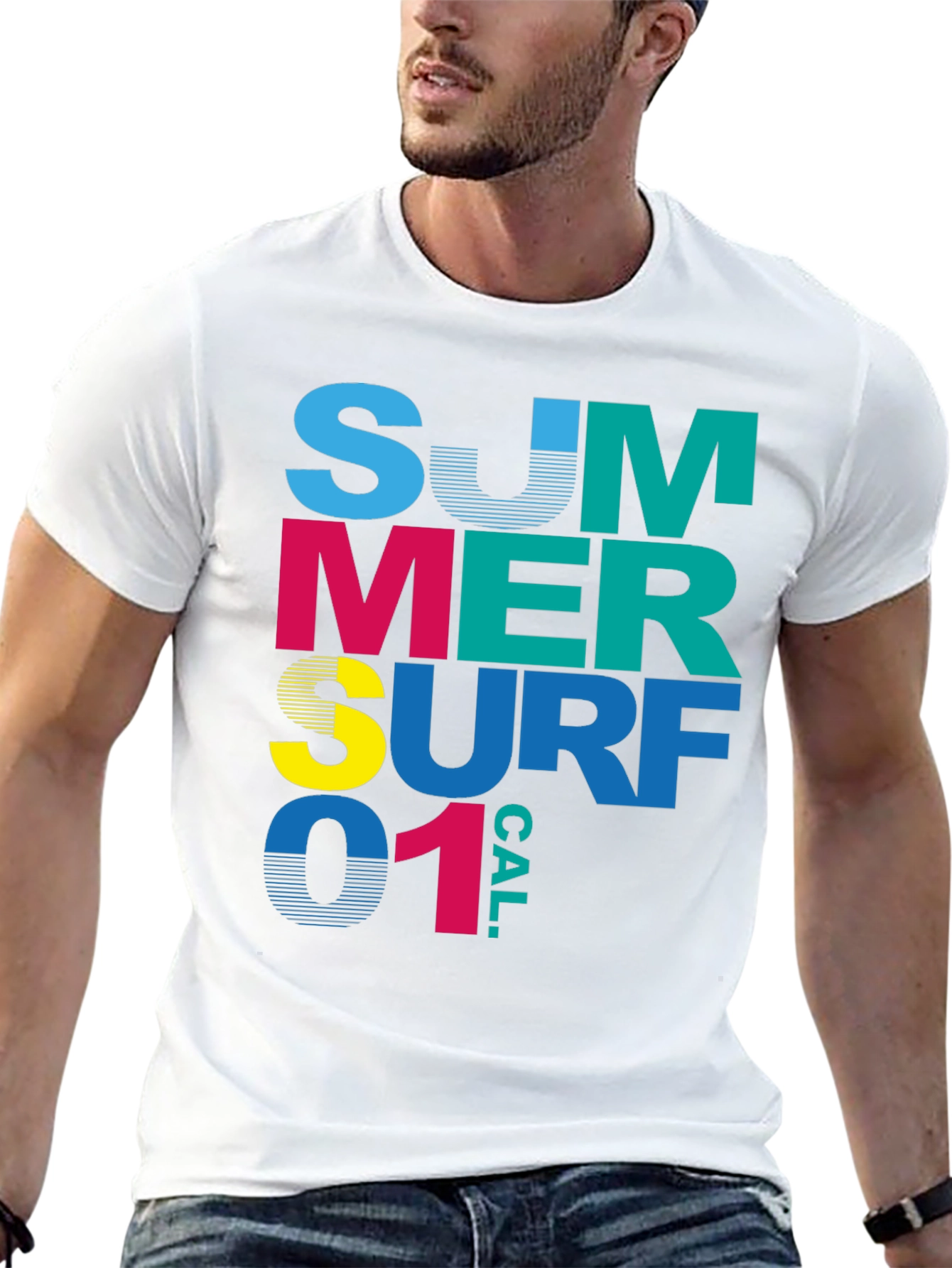 Summer Surf 01 Graphic T-Shirt