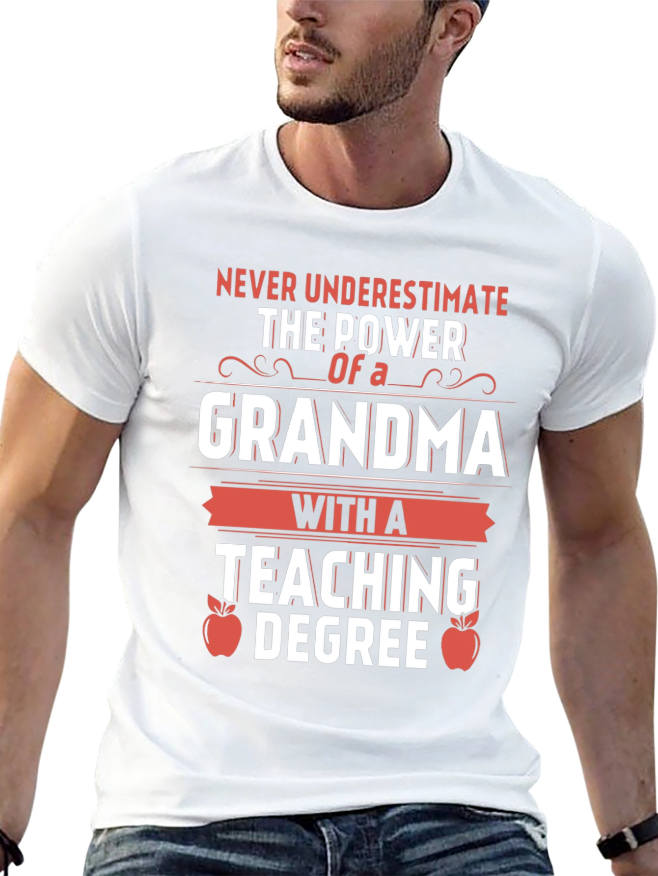 Grandma with a Teaching Degree T-Shirt