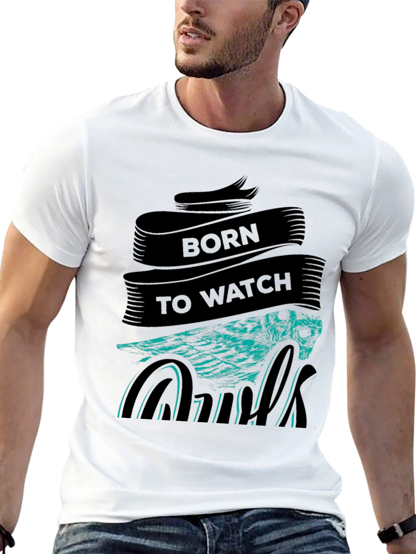 Born To Watch Graphic T-Shirt