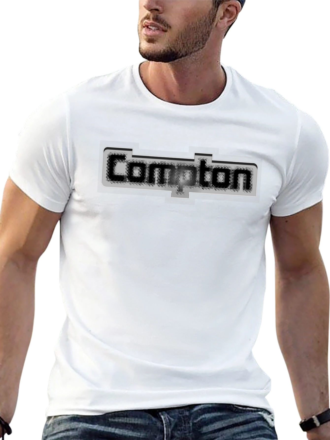 Compton Graphic T-Shirt - Classic Hip Hop Style