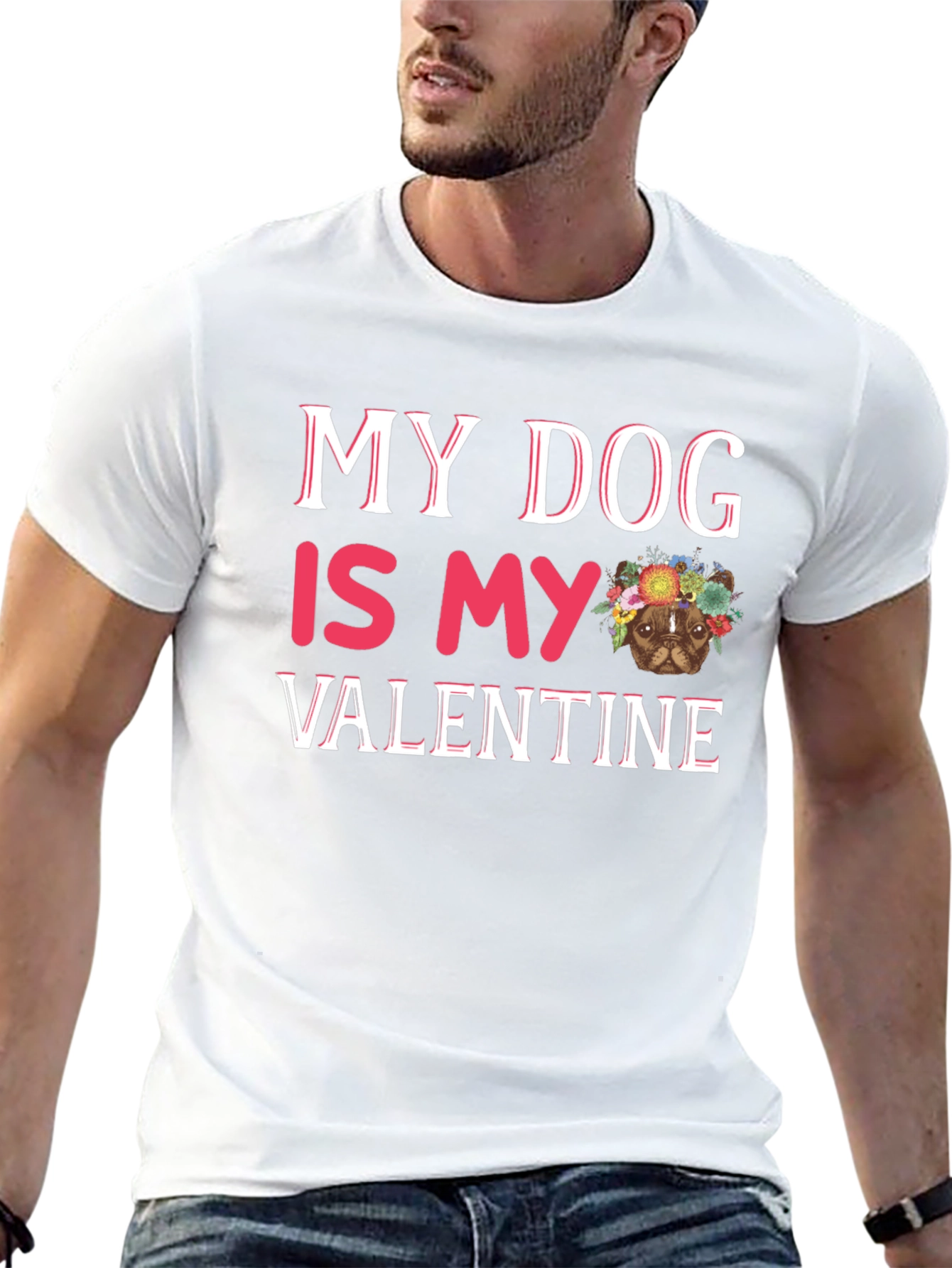 My Dog is My Valentine T-Shirt