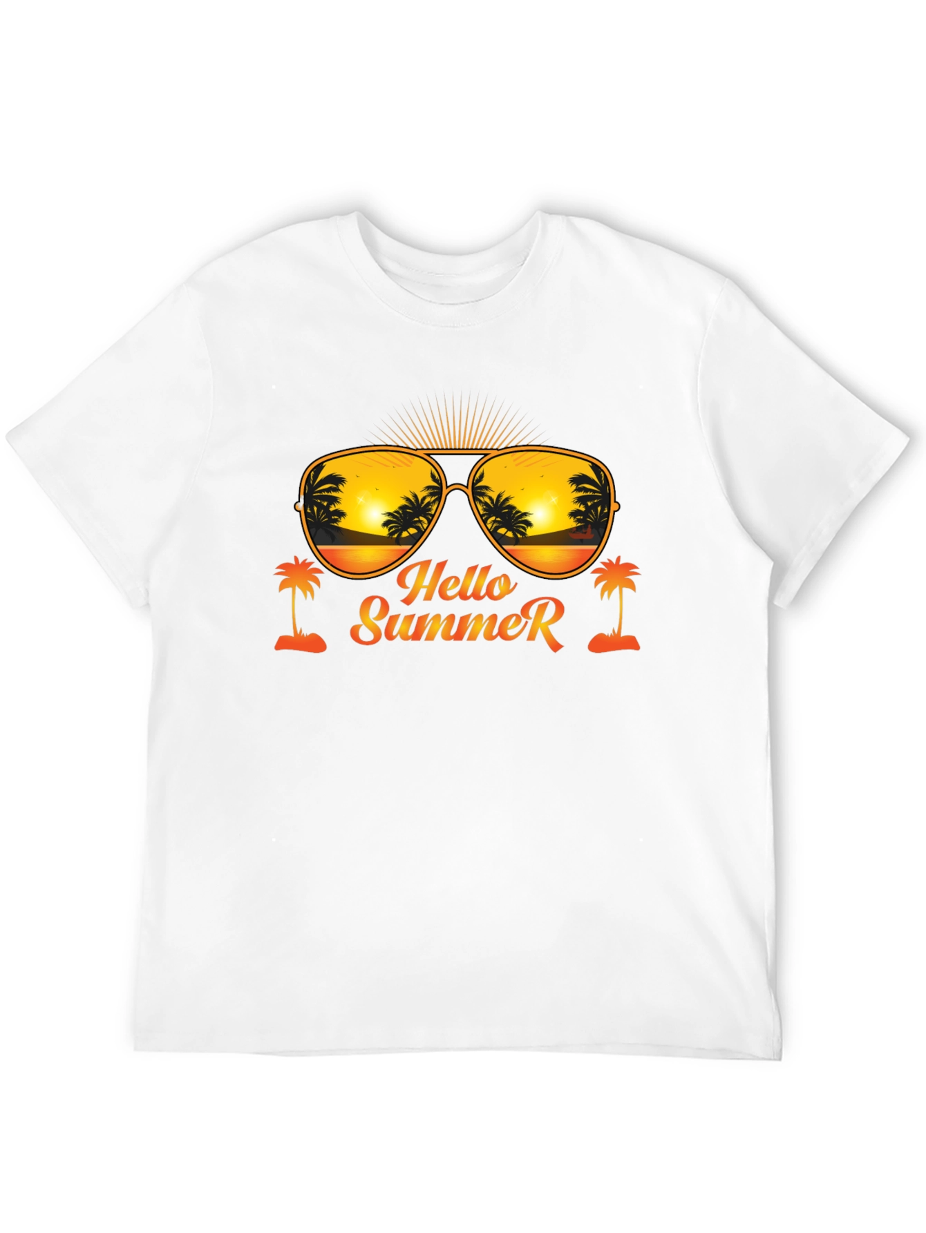 Hello Summer Graphic Tee - Vacation Vibes