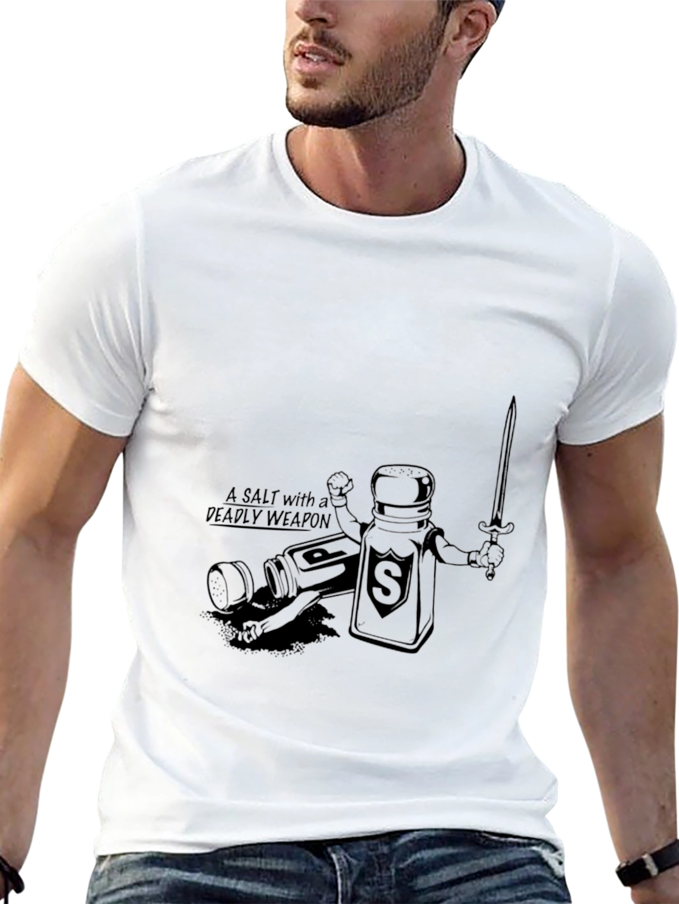 A Salt with a Deadly Weapon T-Shirt
