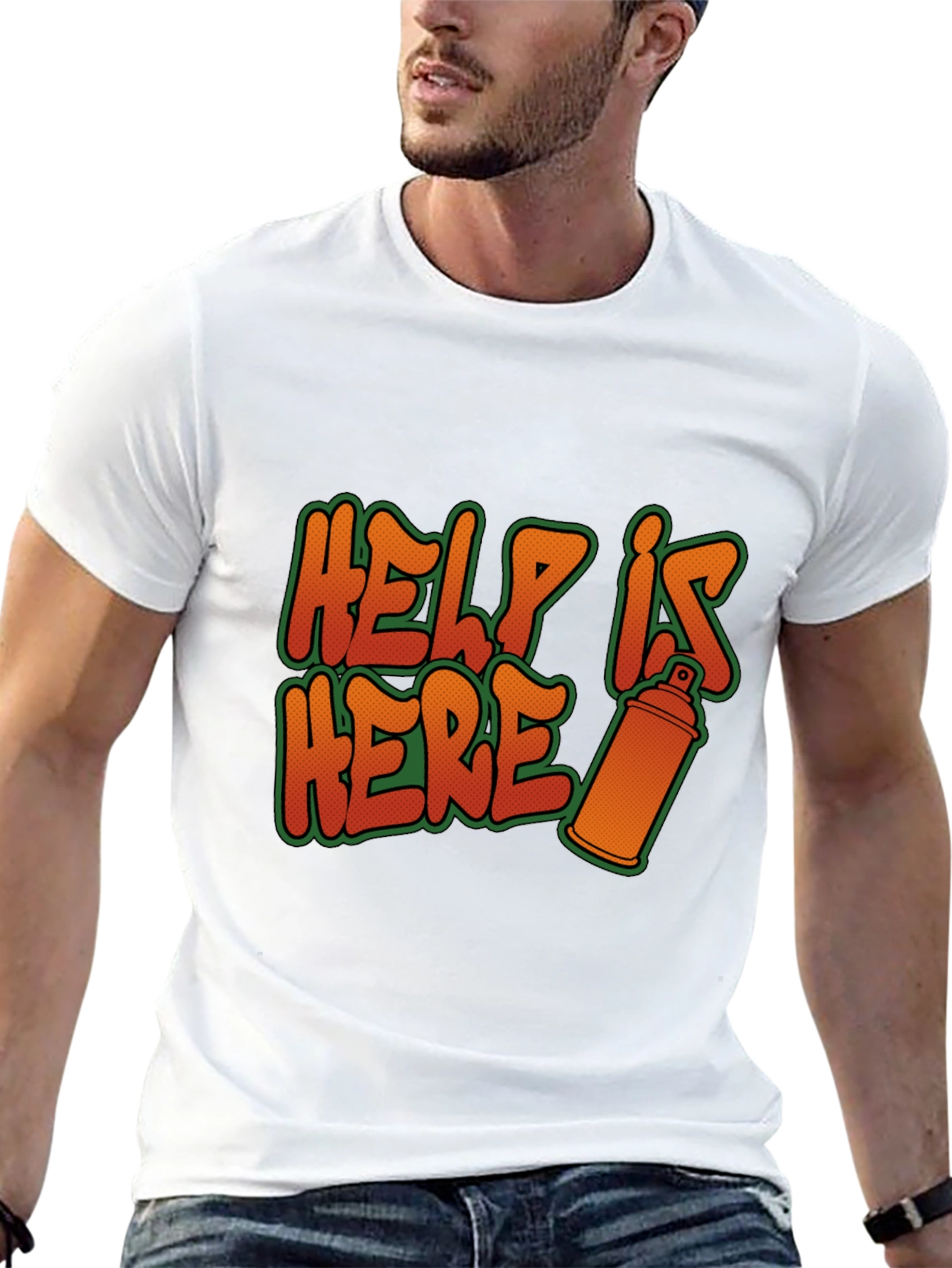 Help Is Here Graphic T-Shirt
