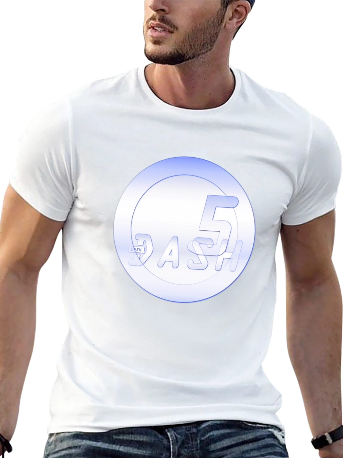DASH Crypto Black T-Shirt