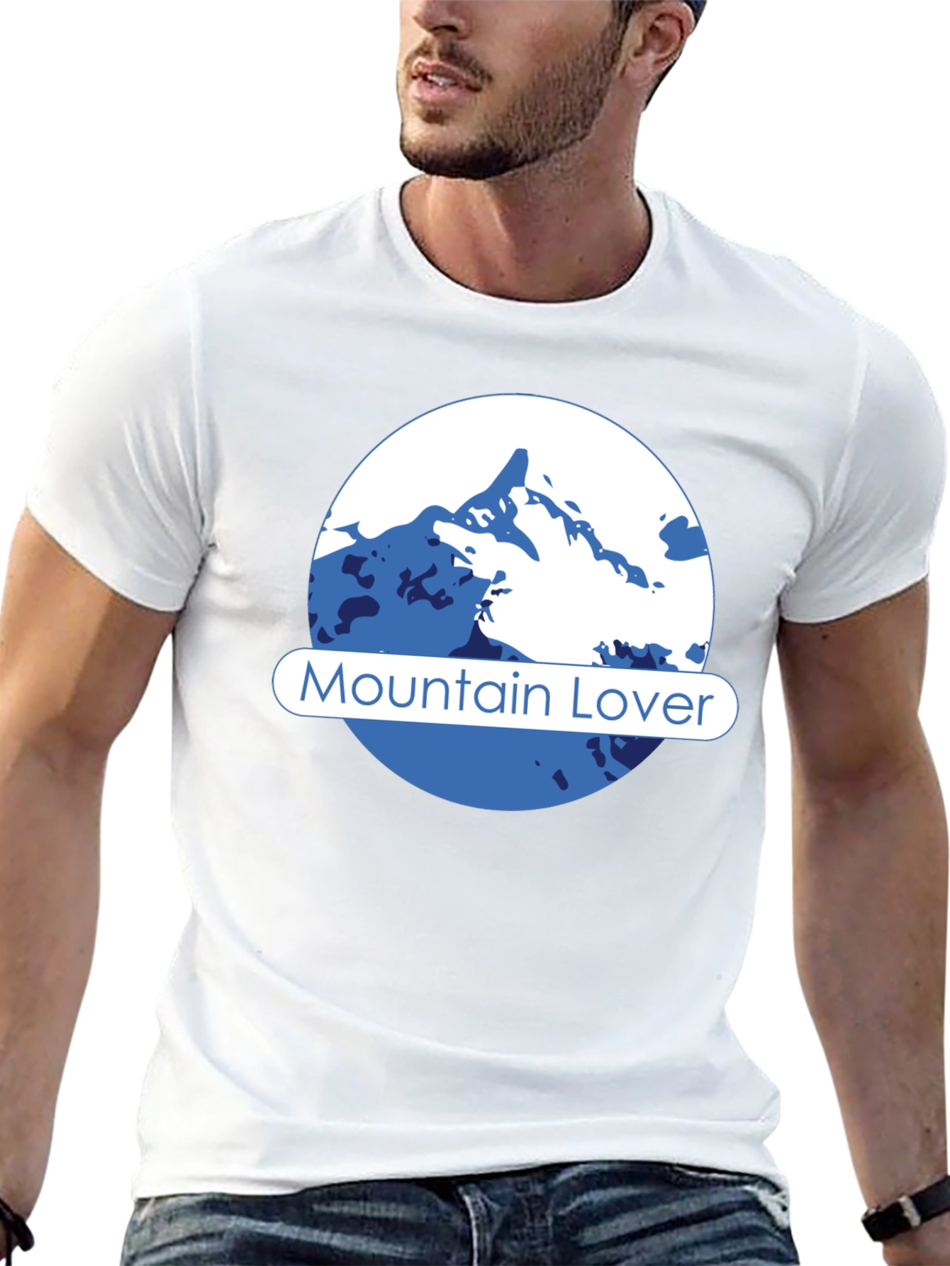 Mountain Lover Graphic Tee - Black