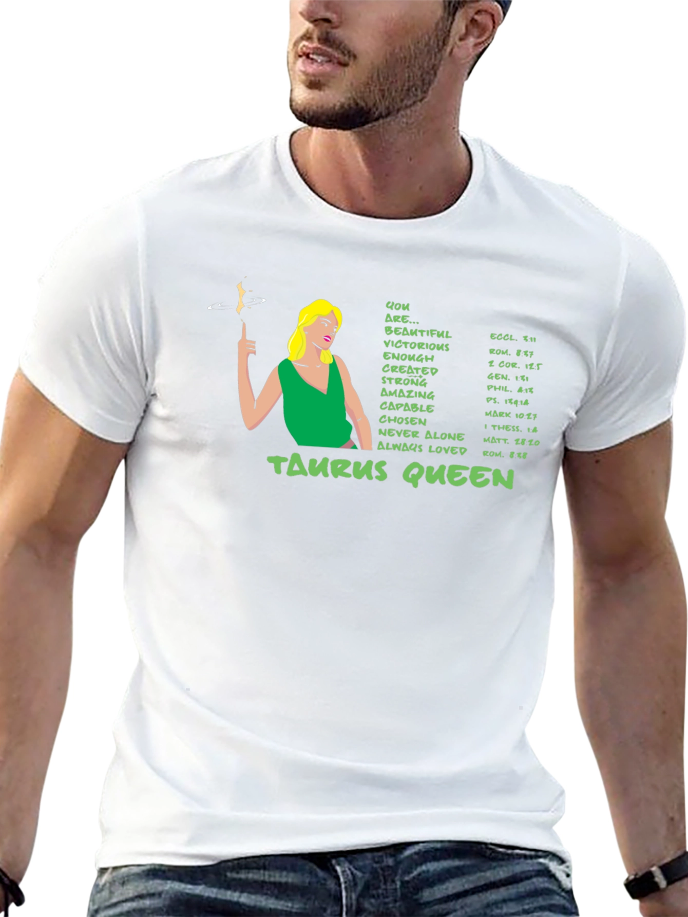 Taurus Queen Zodiac Graphic T-Shirt
