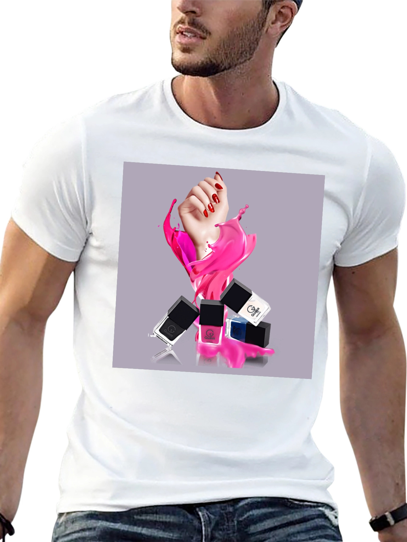 Stylish Nail Polish T-Shirt