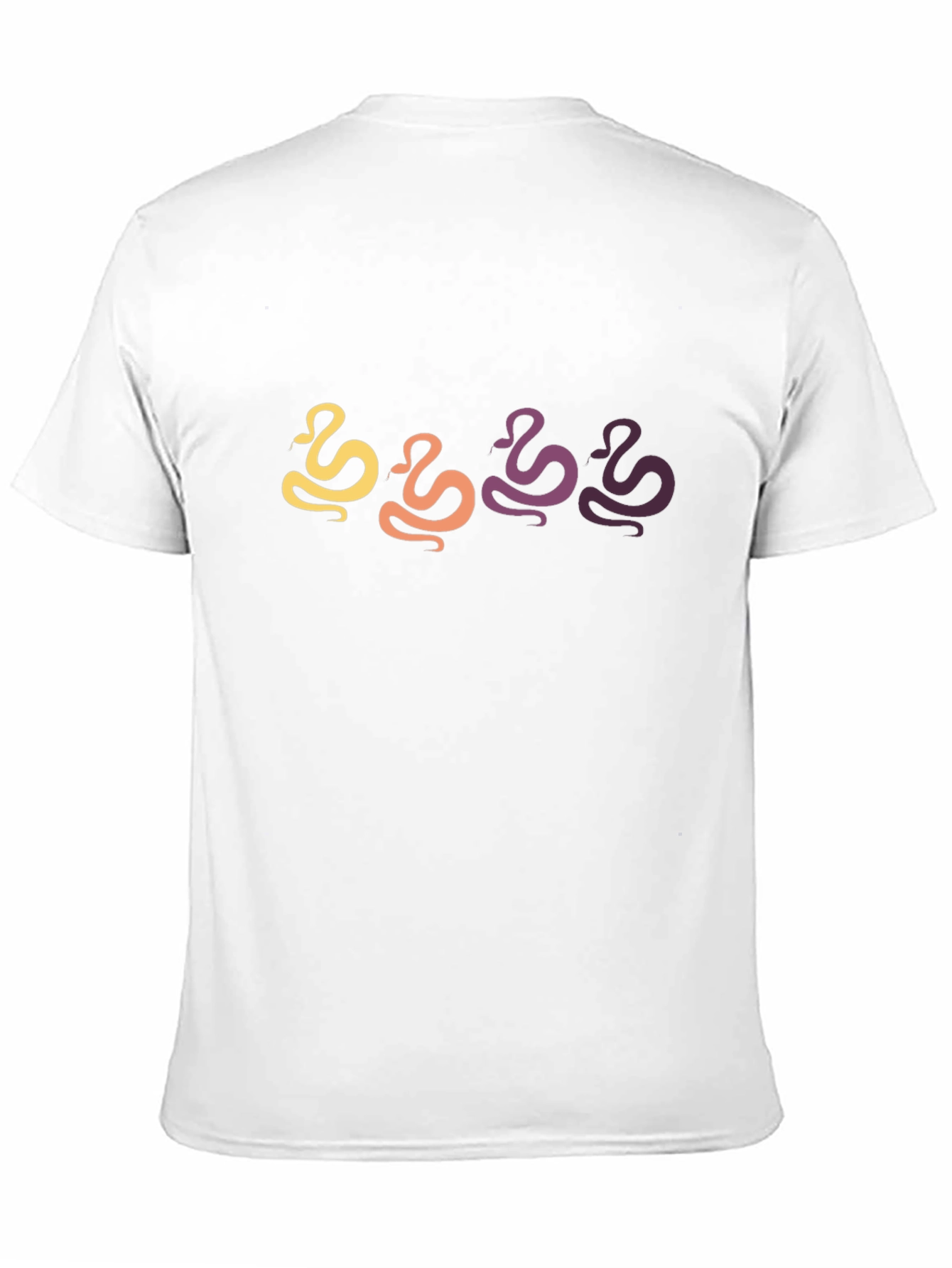 Retro Snake Graphic Black T-Shirt