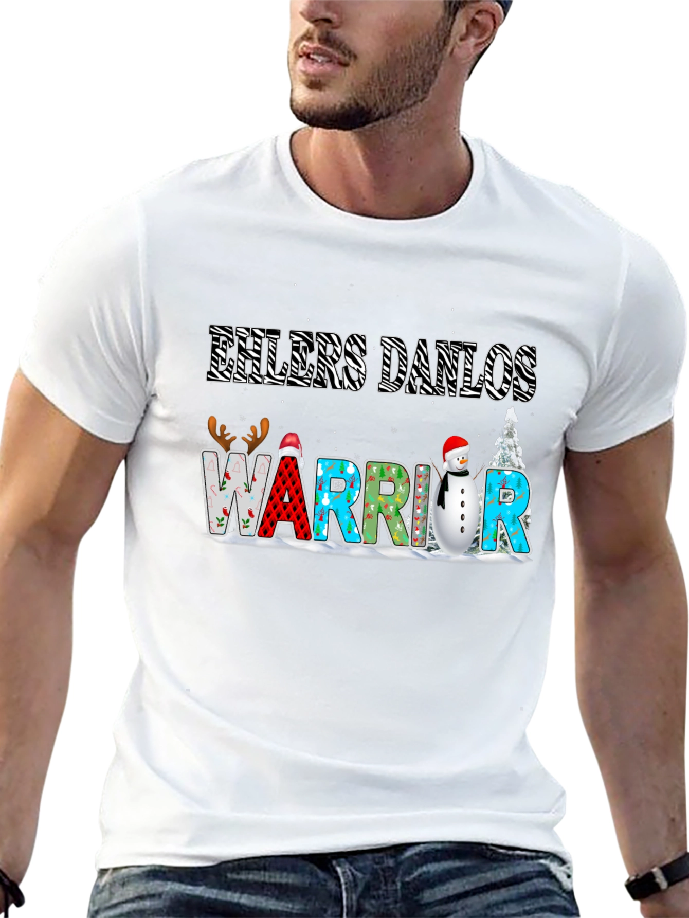 Ehlers Danlos Warrior Holiday T-Shirt