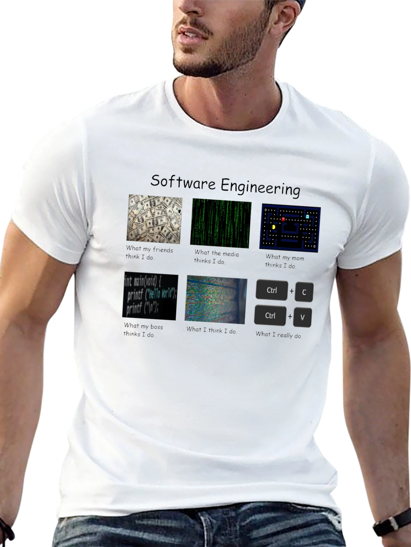 Software Engineering Funny Programmer T-Shirt