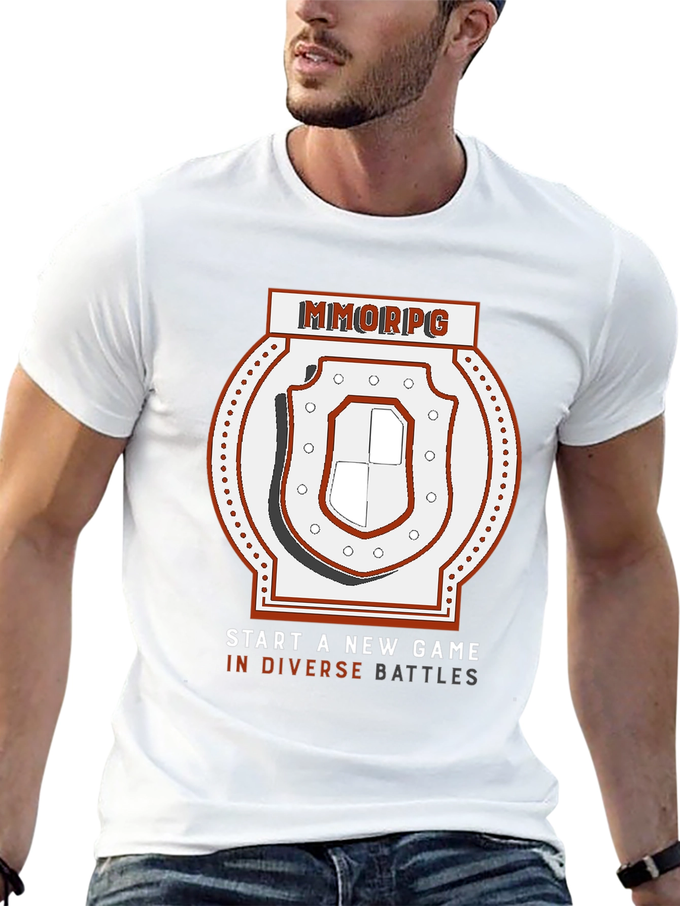 MMORPG Gaming T-Shirt - Start a New Game!
