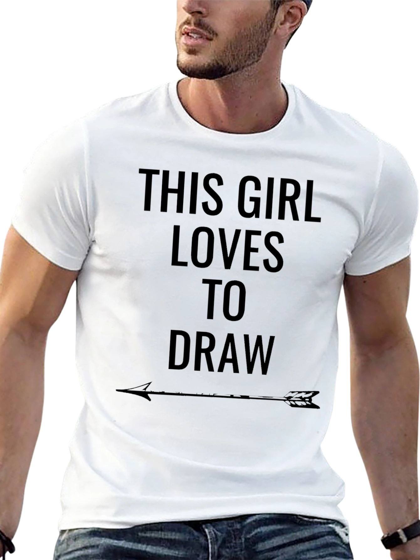 This Girl Loves to Draw T-Shirt