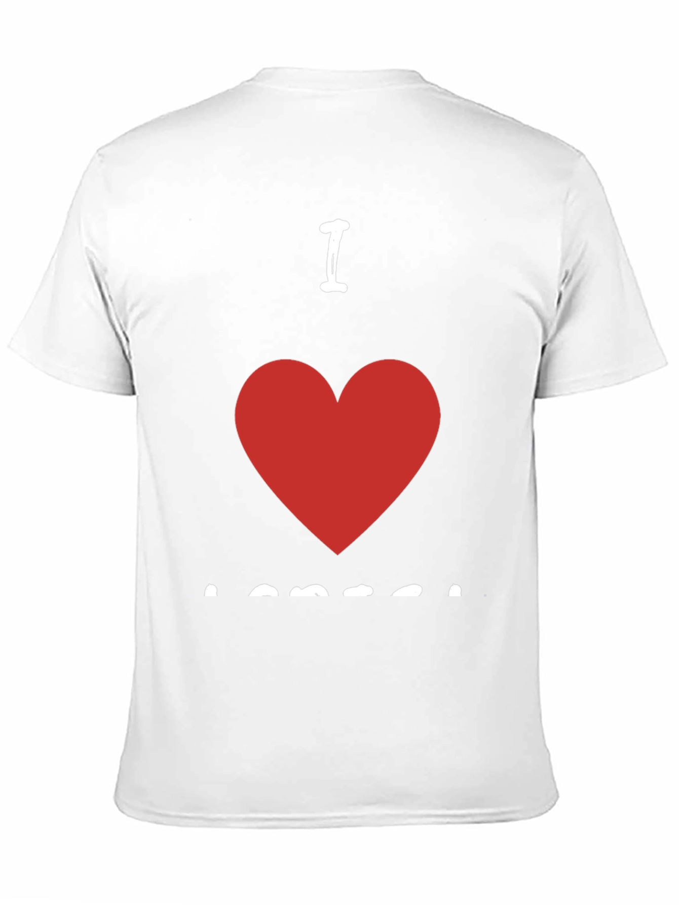 I Heart Someone Black T-Shirt
