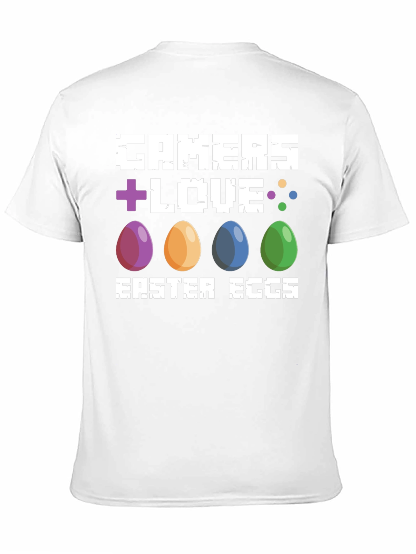 Gamers Love Easter Eggs T-Shirt - Gaming Easter Tee