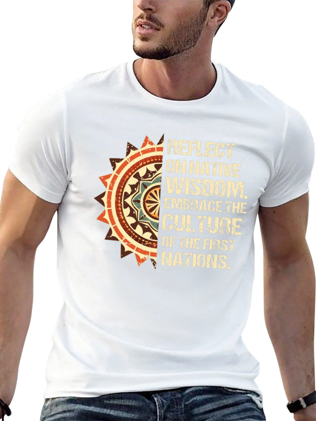 Native Wisdom Graphic T-Shirt