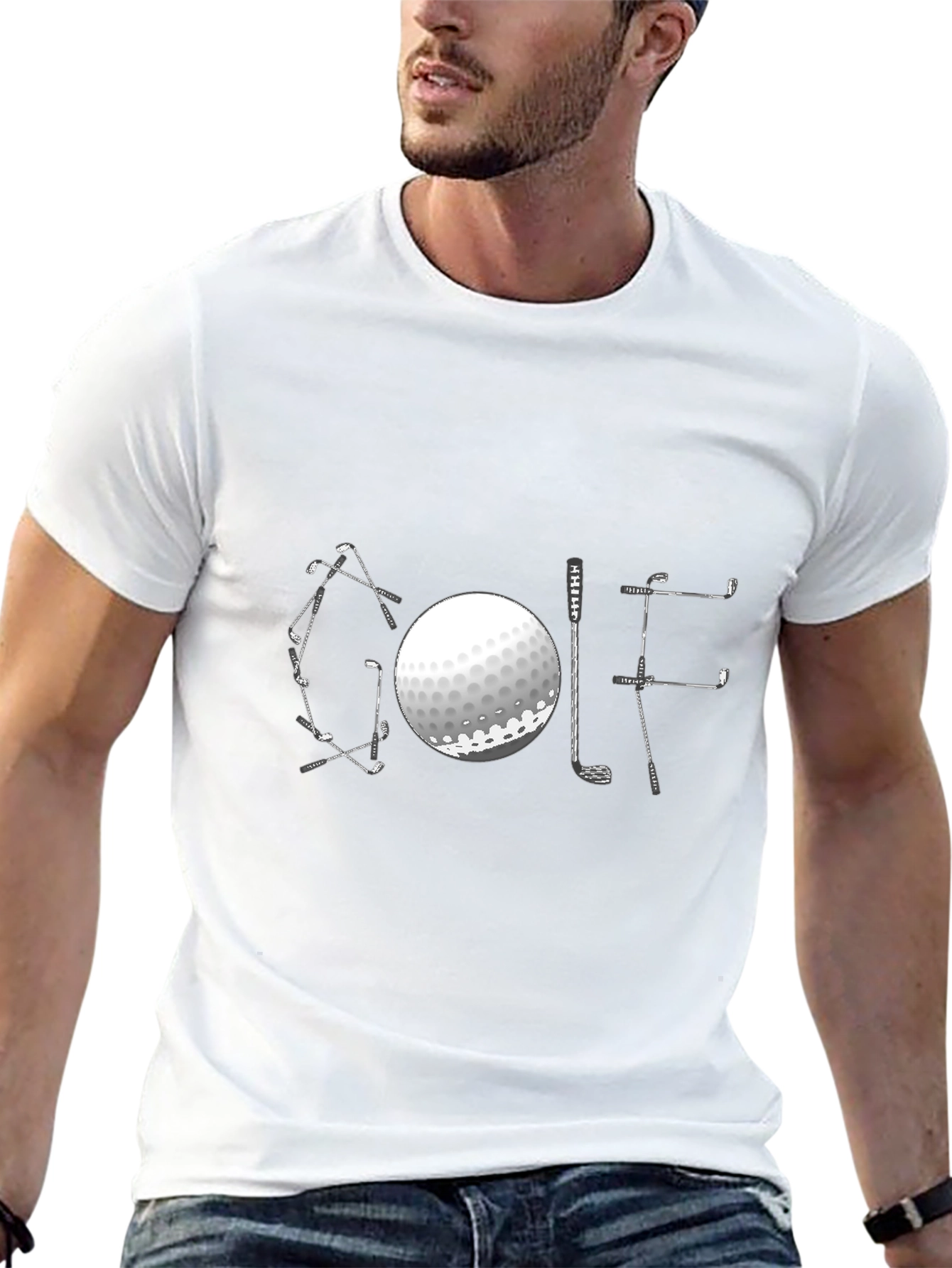 Golf Themed Graphic Tee