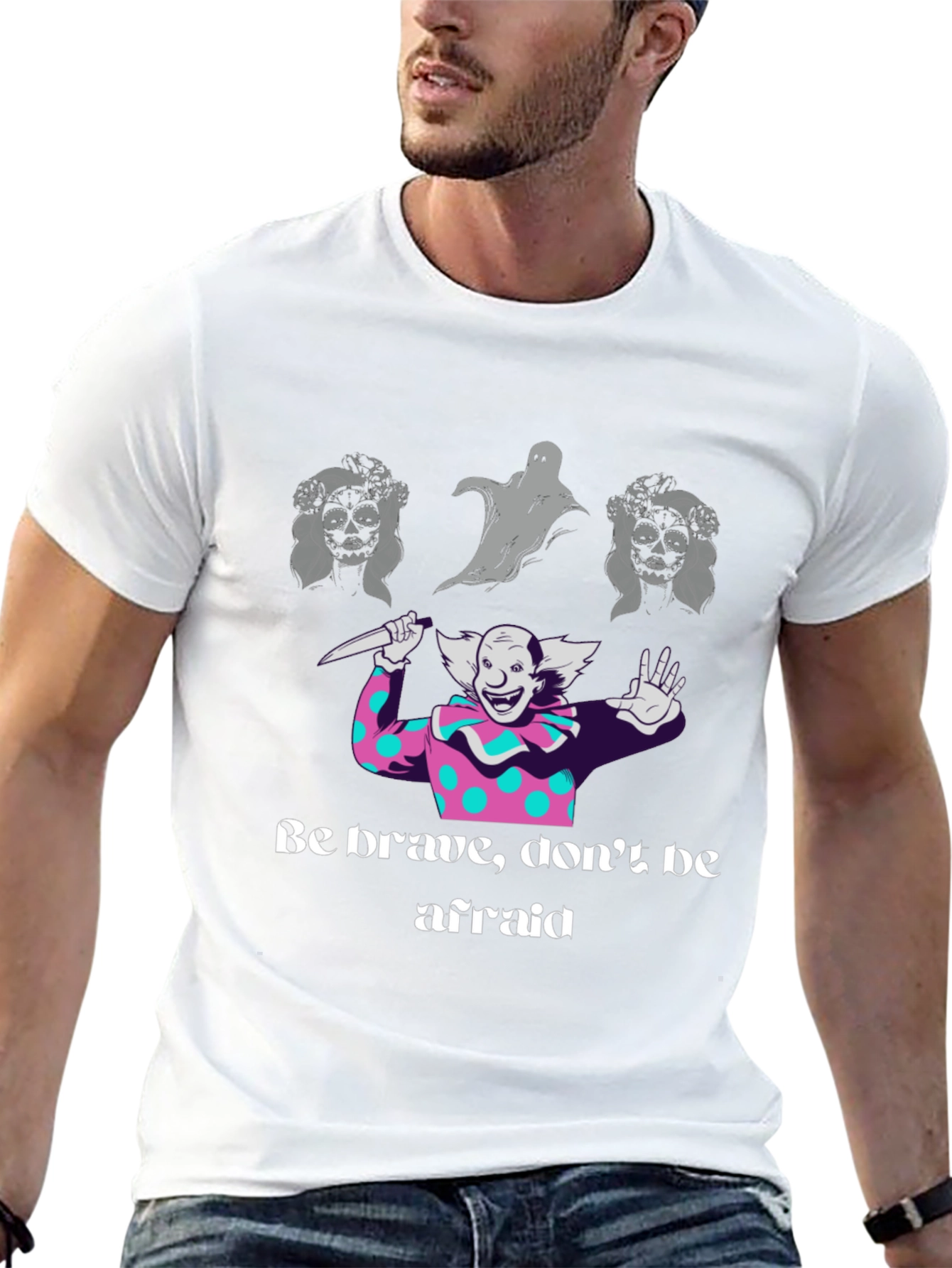 Be Brave Halloween Graphic Tee