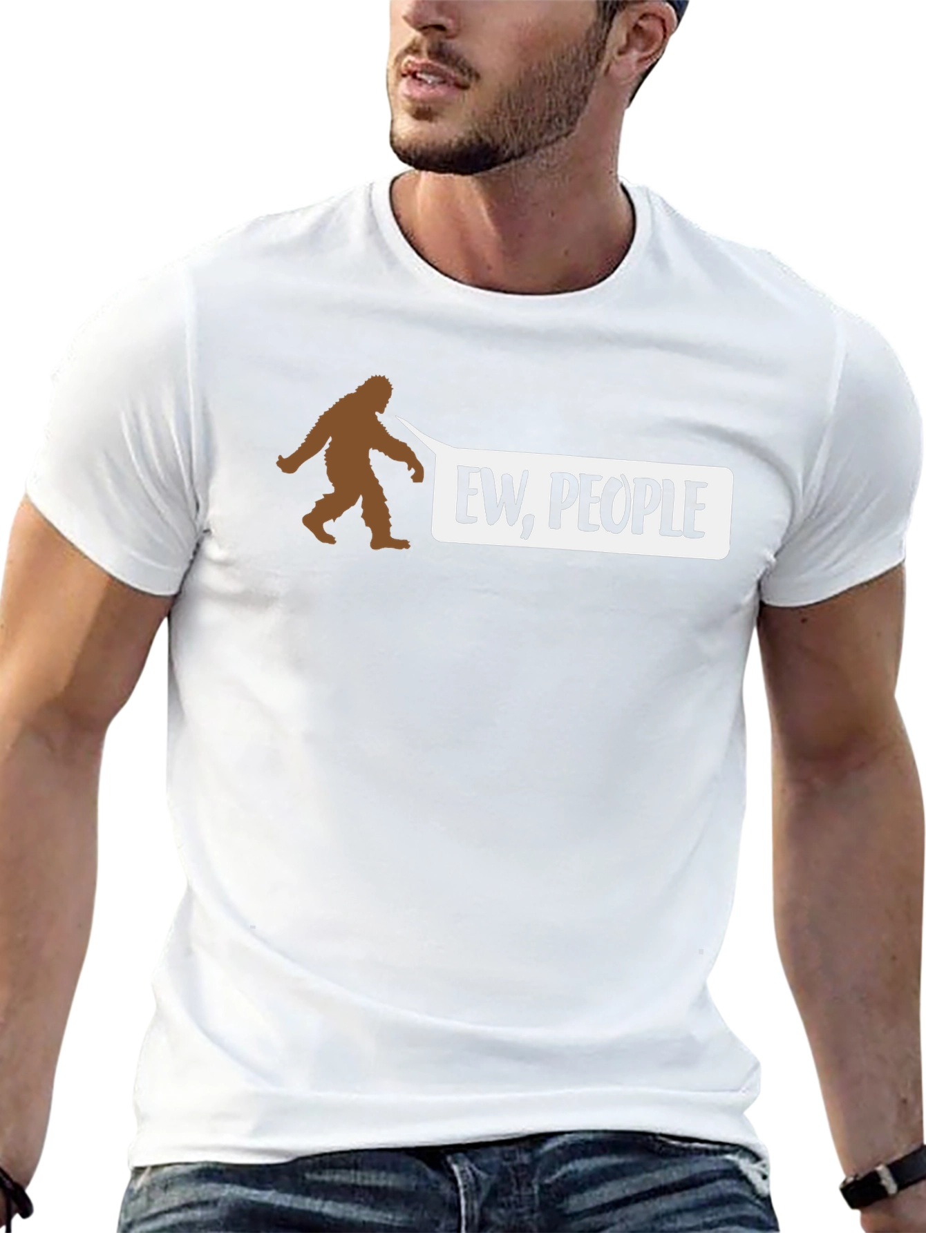 Ew People Bigfoot Graphic Tee