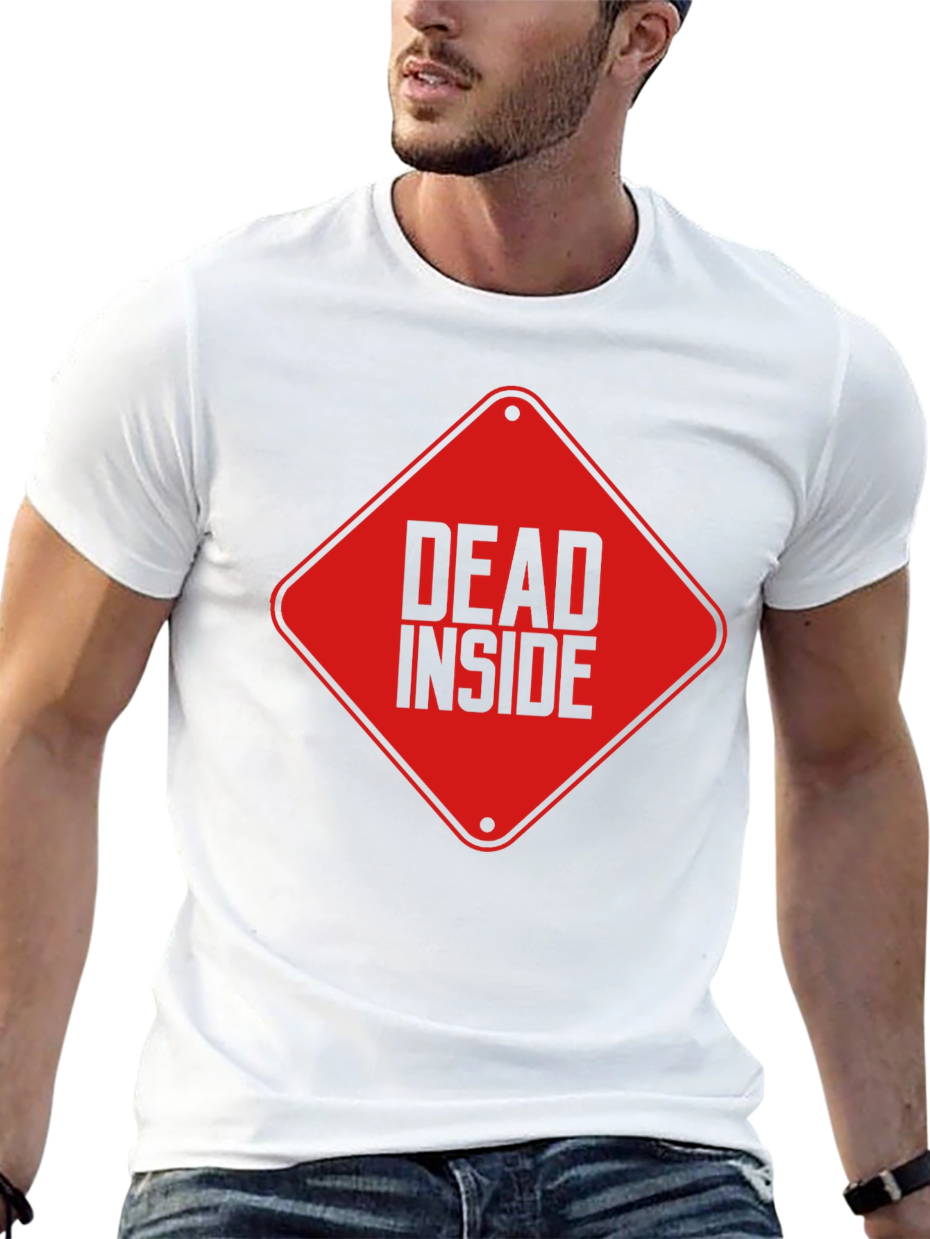 Dead Inside Graphic Tee - Black