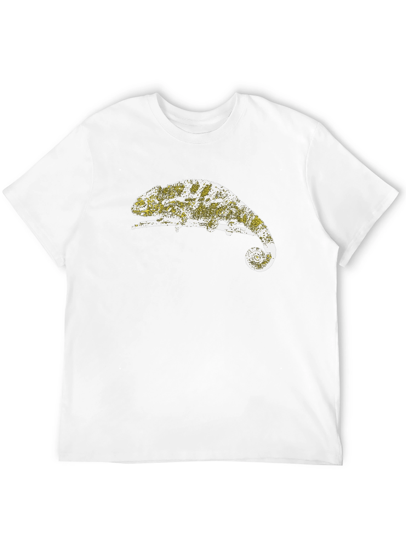 Chameleon Graphic Tee - Cool Black T-Shirt