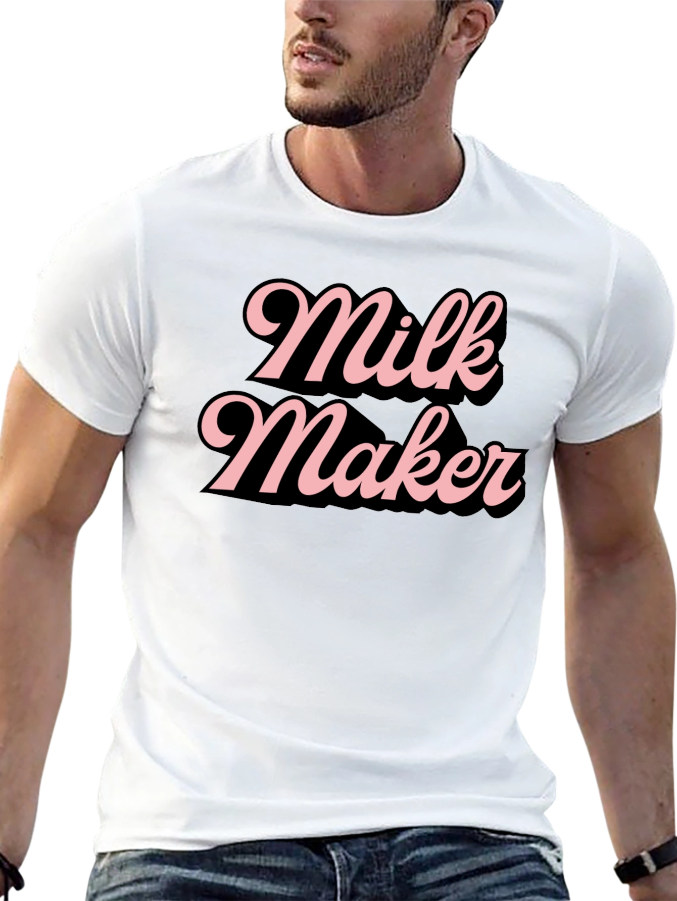 Milk Maker Graphic T-Shirt - Soft Cotton Tee