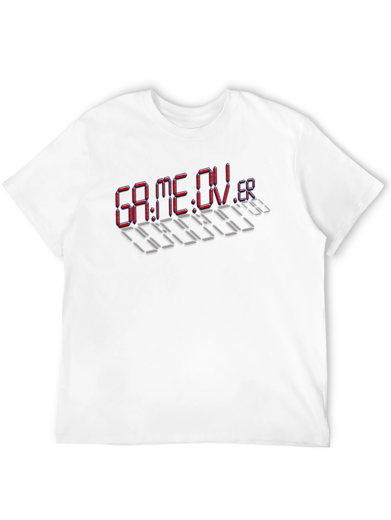 Game Over Graphic Print T-Shirt