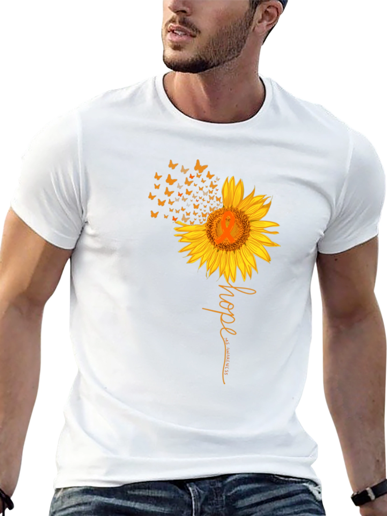 Hope Sunflower Awareness T-Shirt