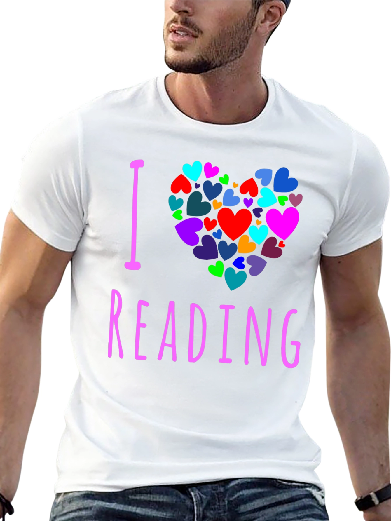 I Love Reading Heart T-Shirt