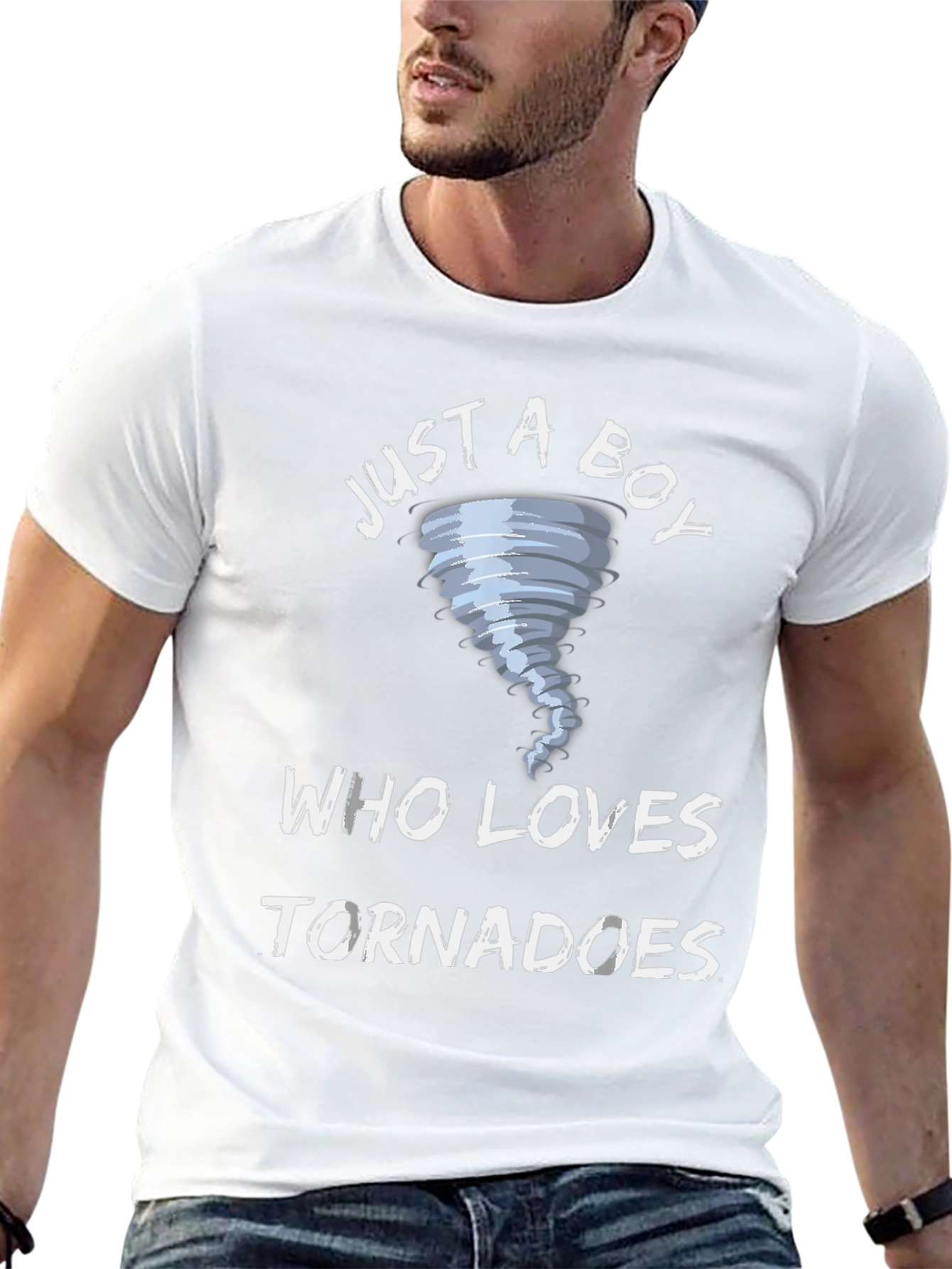 Boy Who Loves Tornadoes Graphic T-Shirt