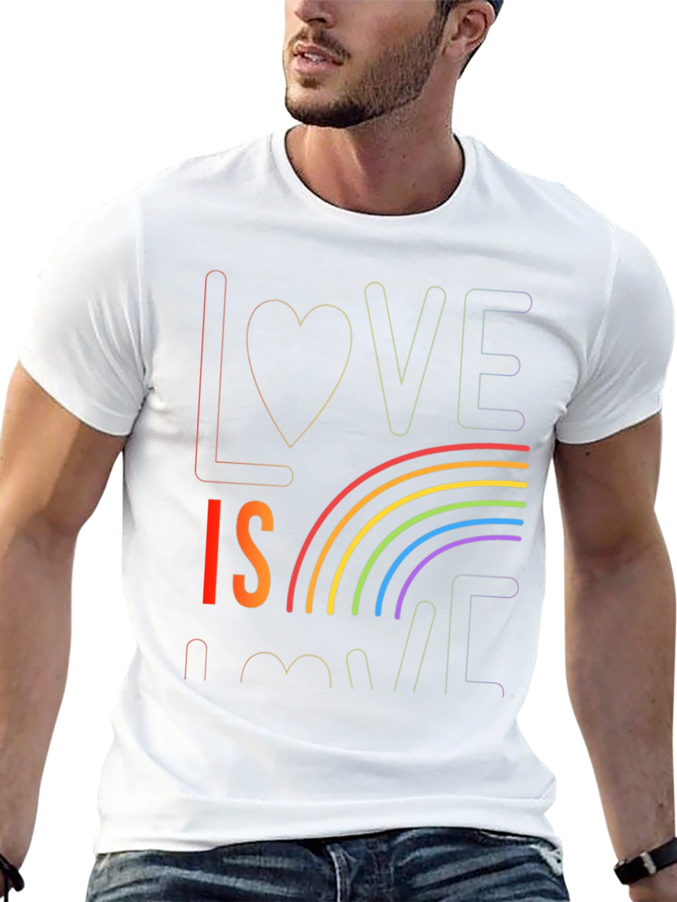 Love is Love Rainbow Pride T-Shirt