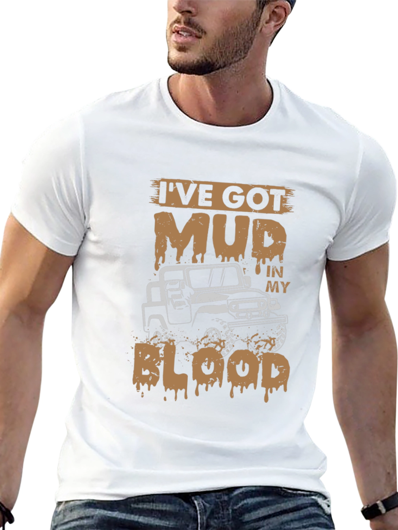 Mud In My Blood Off-Roading T-Shirt