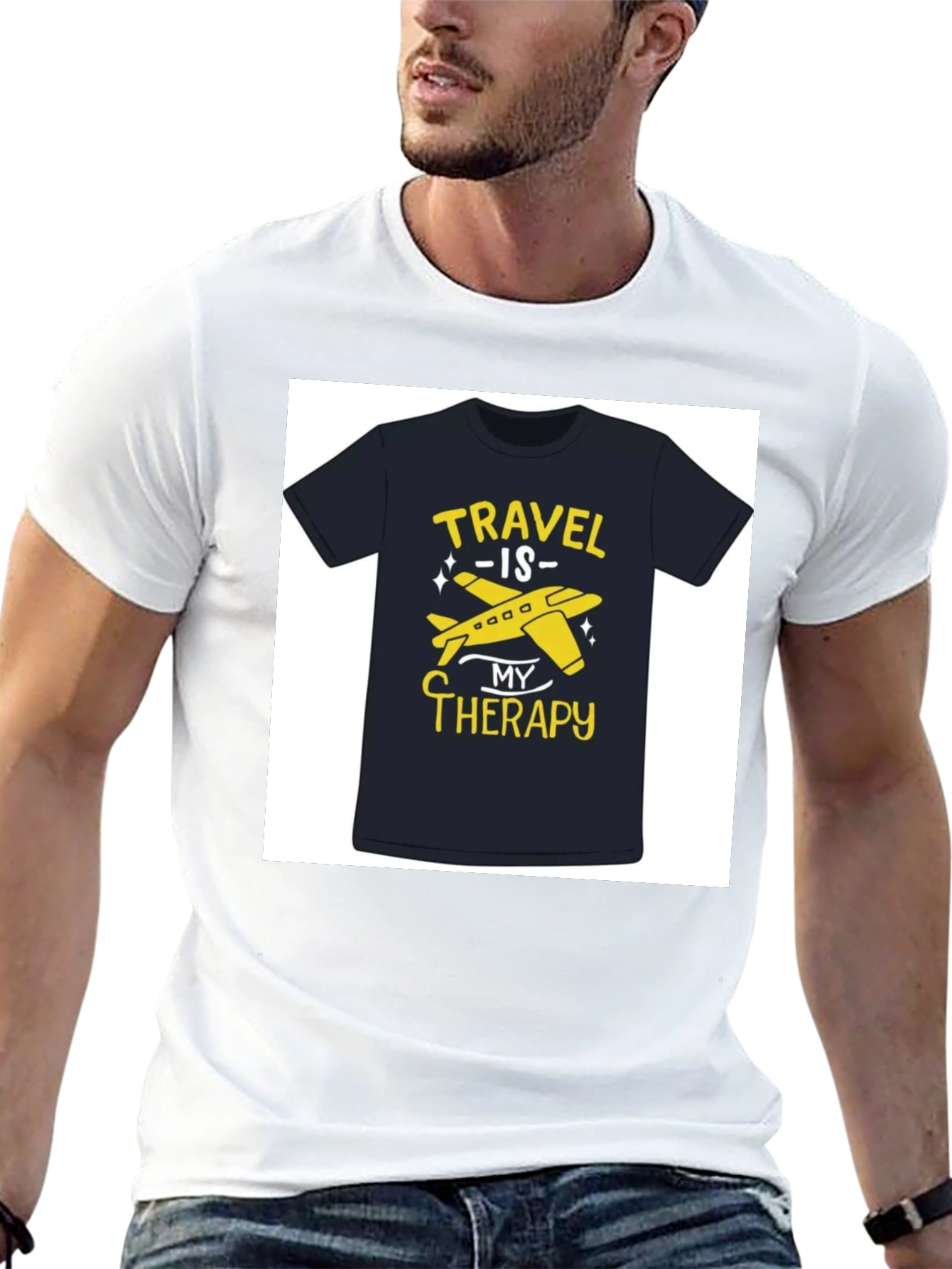 Travel Is My Therapy T-Shirt