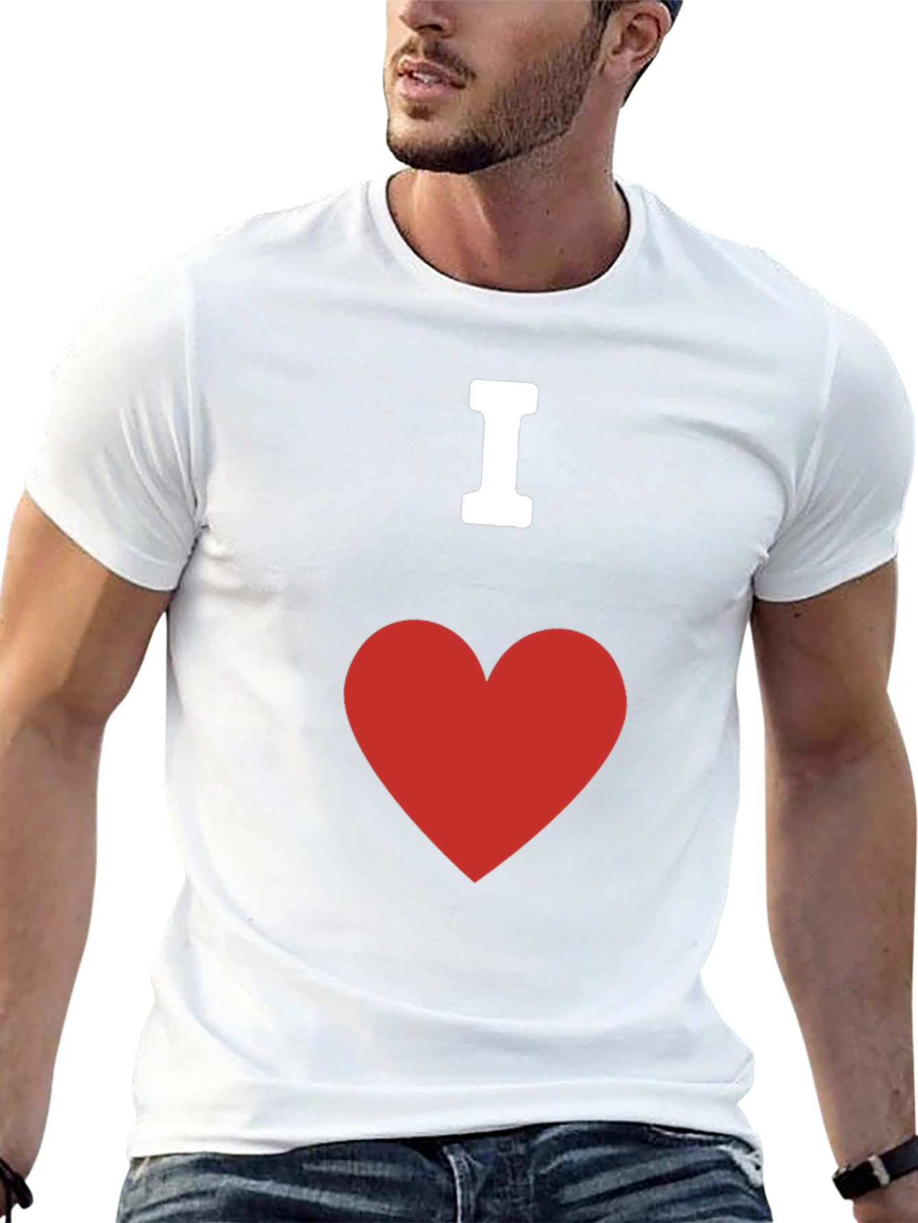 I Heart Graphic Tee - Classic Cotton Comfort