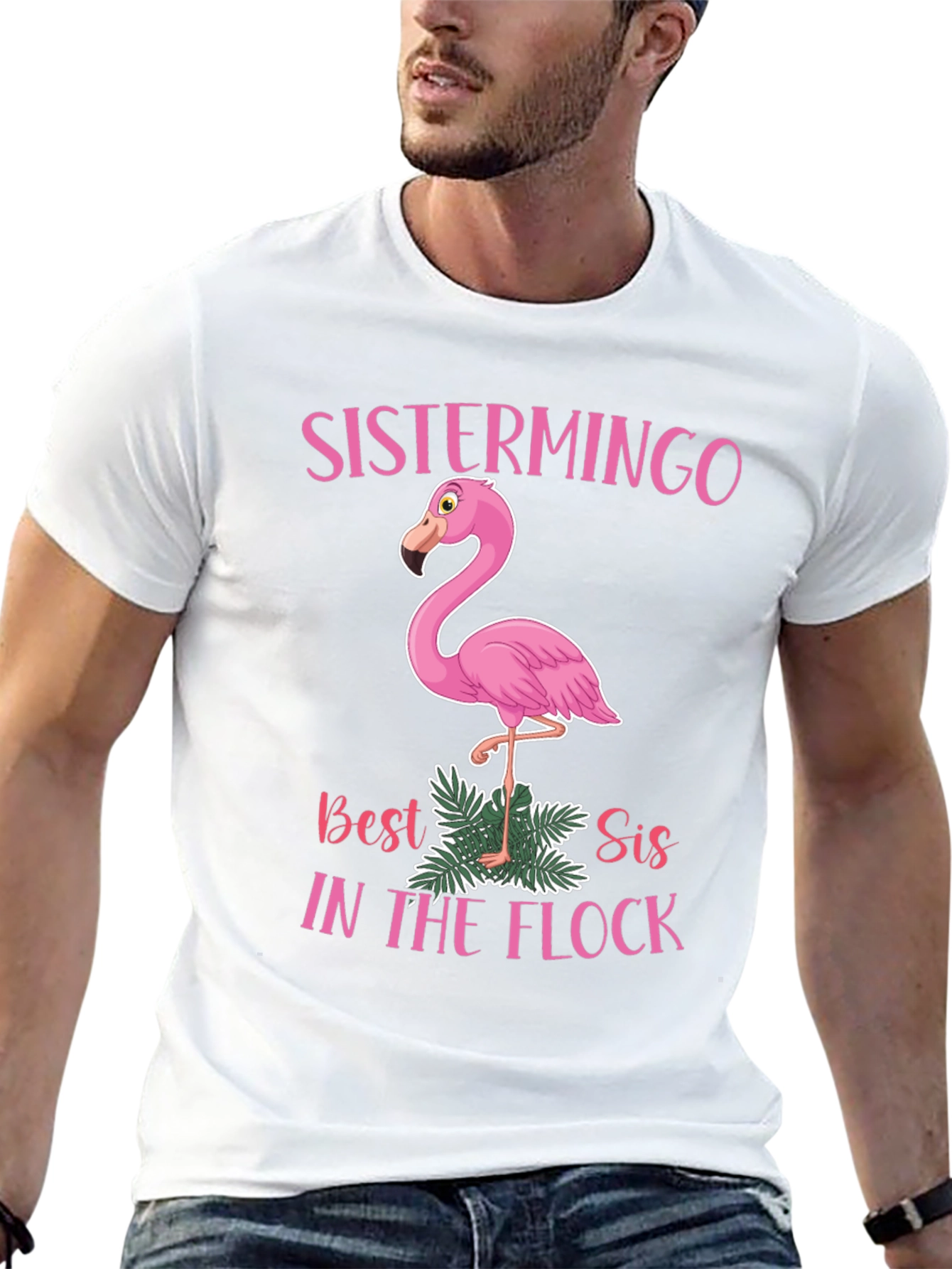 Sistermingo T-Shirt - Best Sis In The Flock