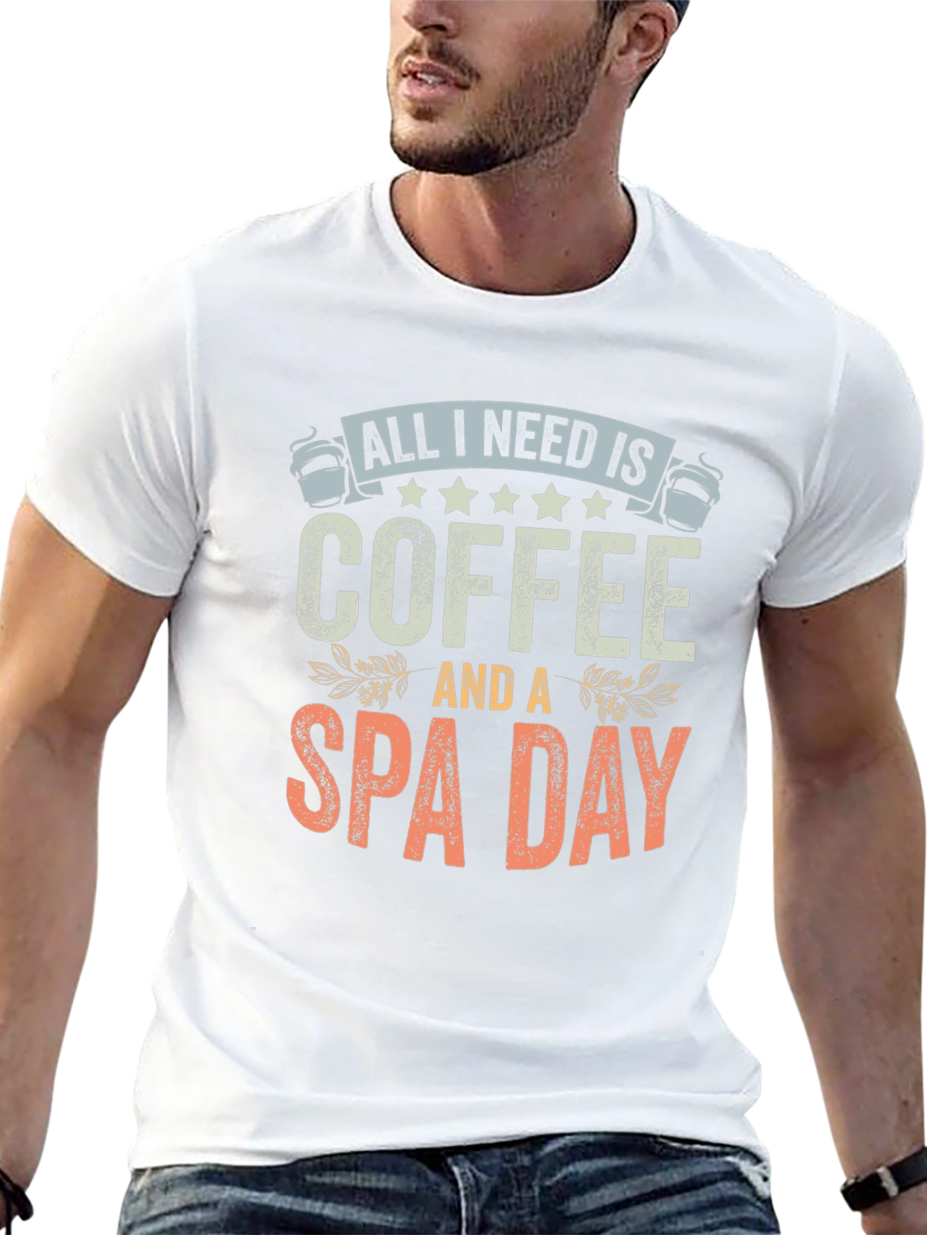 Coffee & Spa Day Graphic Tee